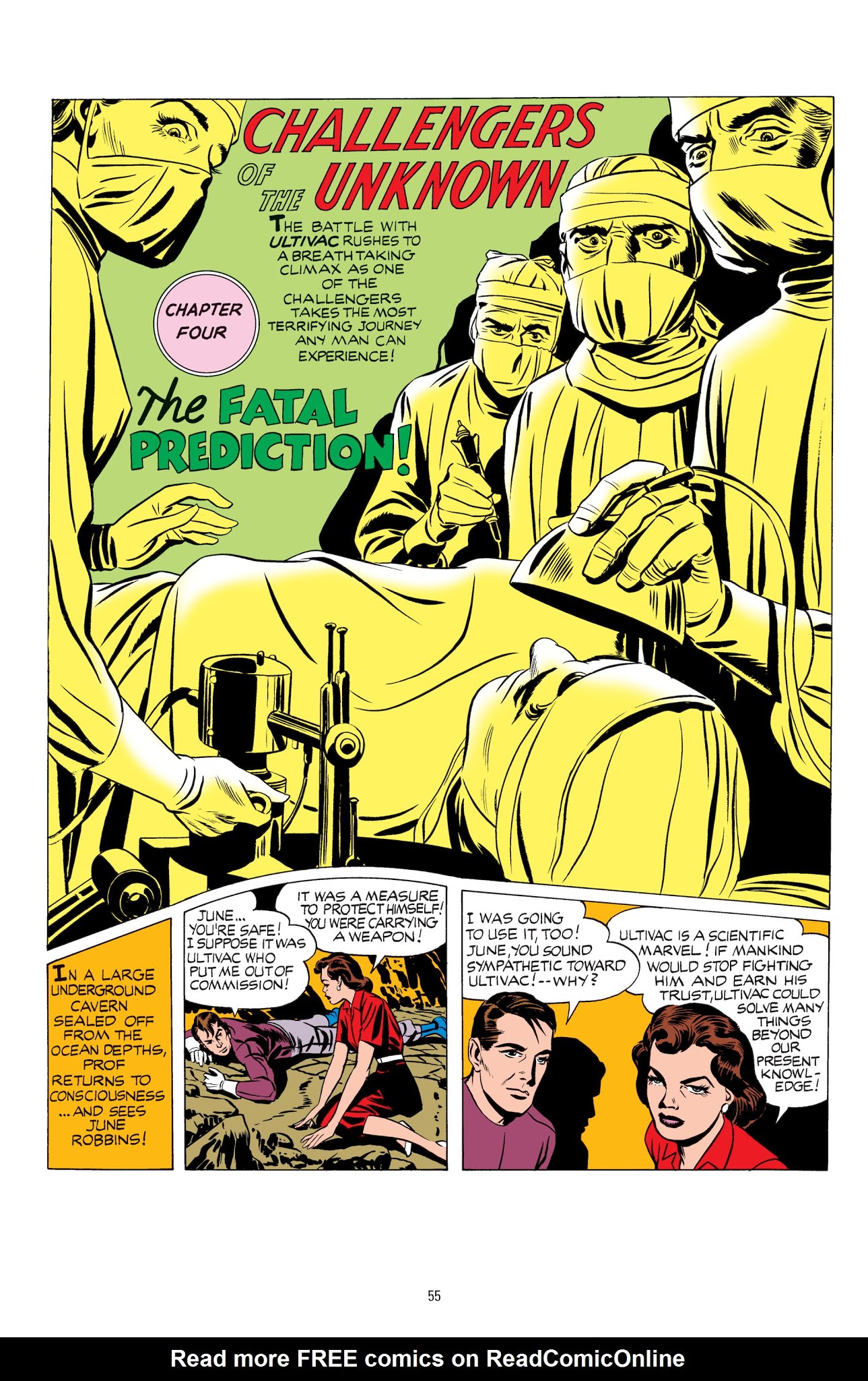 Read online Challengers of the Unknown by Jack Kirby comic -  Issue # TPB (Part 1) - 55