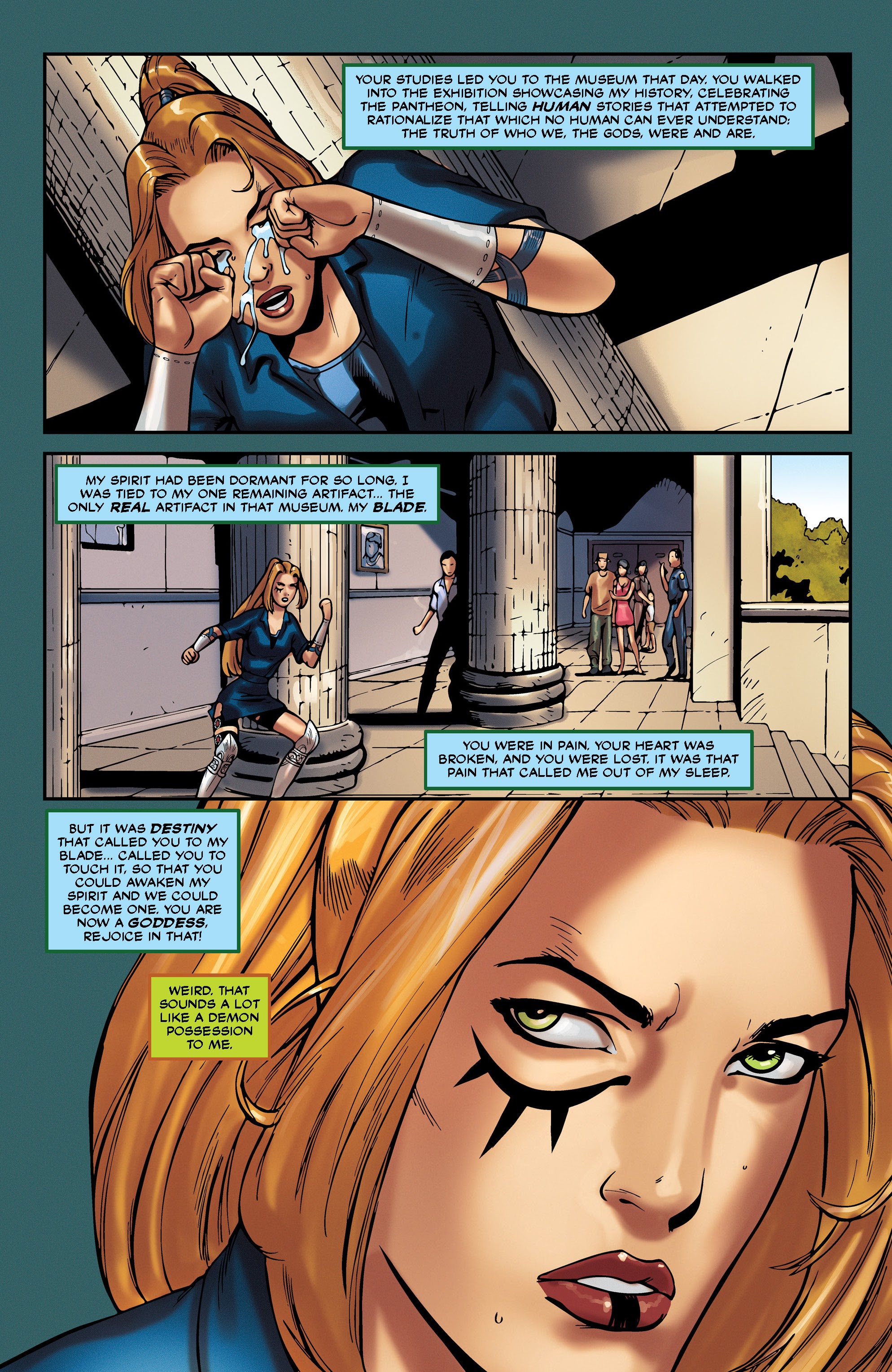 Read online Threshold:Allure comic -  Issue #0 - 8