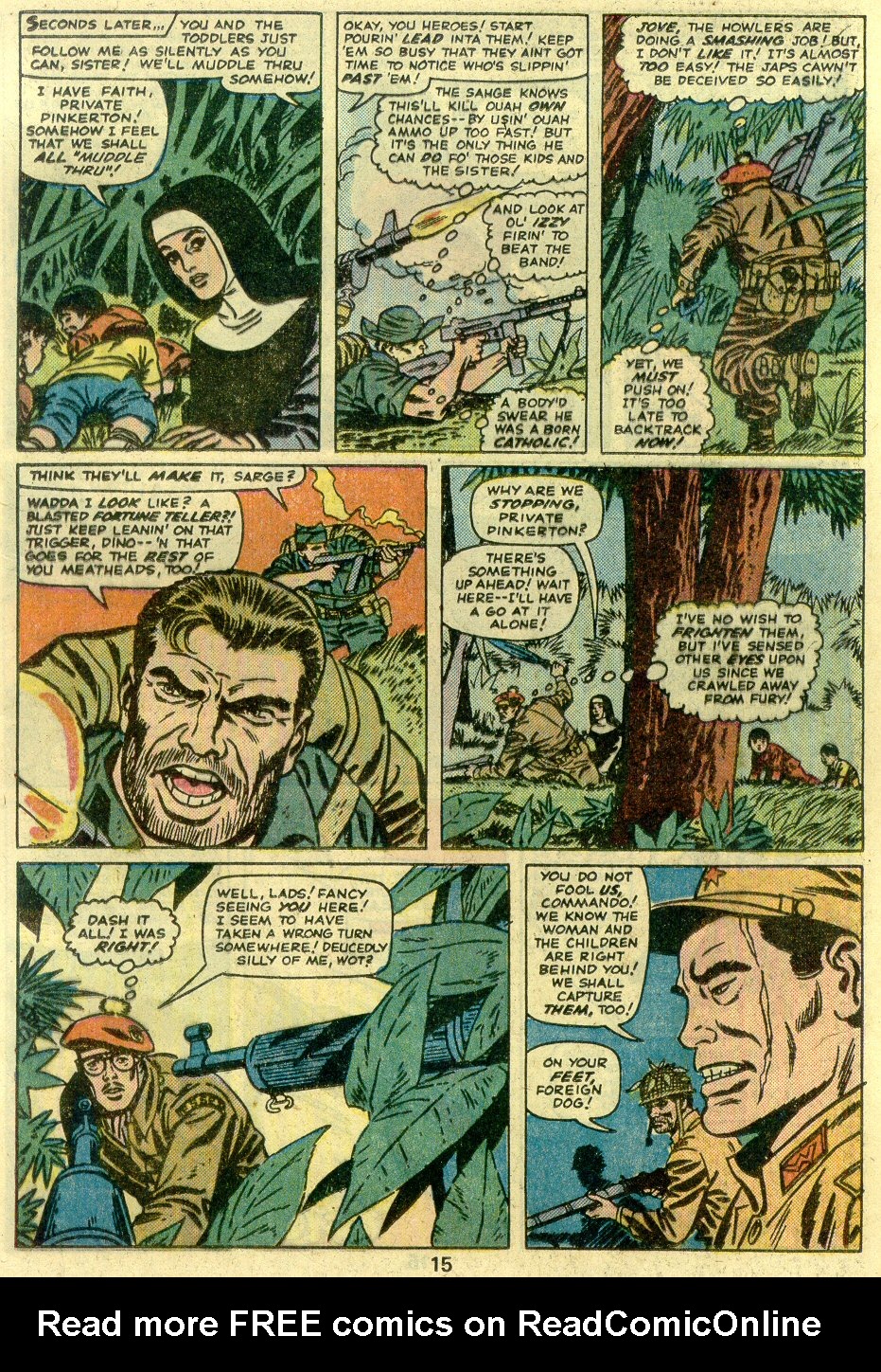 Read online Sgt. Fury comic -  Issue #125 - 17