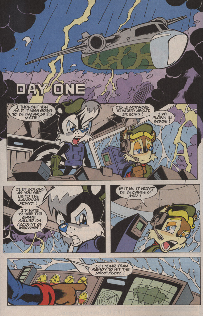 Read online Knuckles the Echidna comic -  Issue #19 - 4