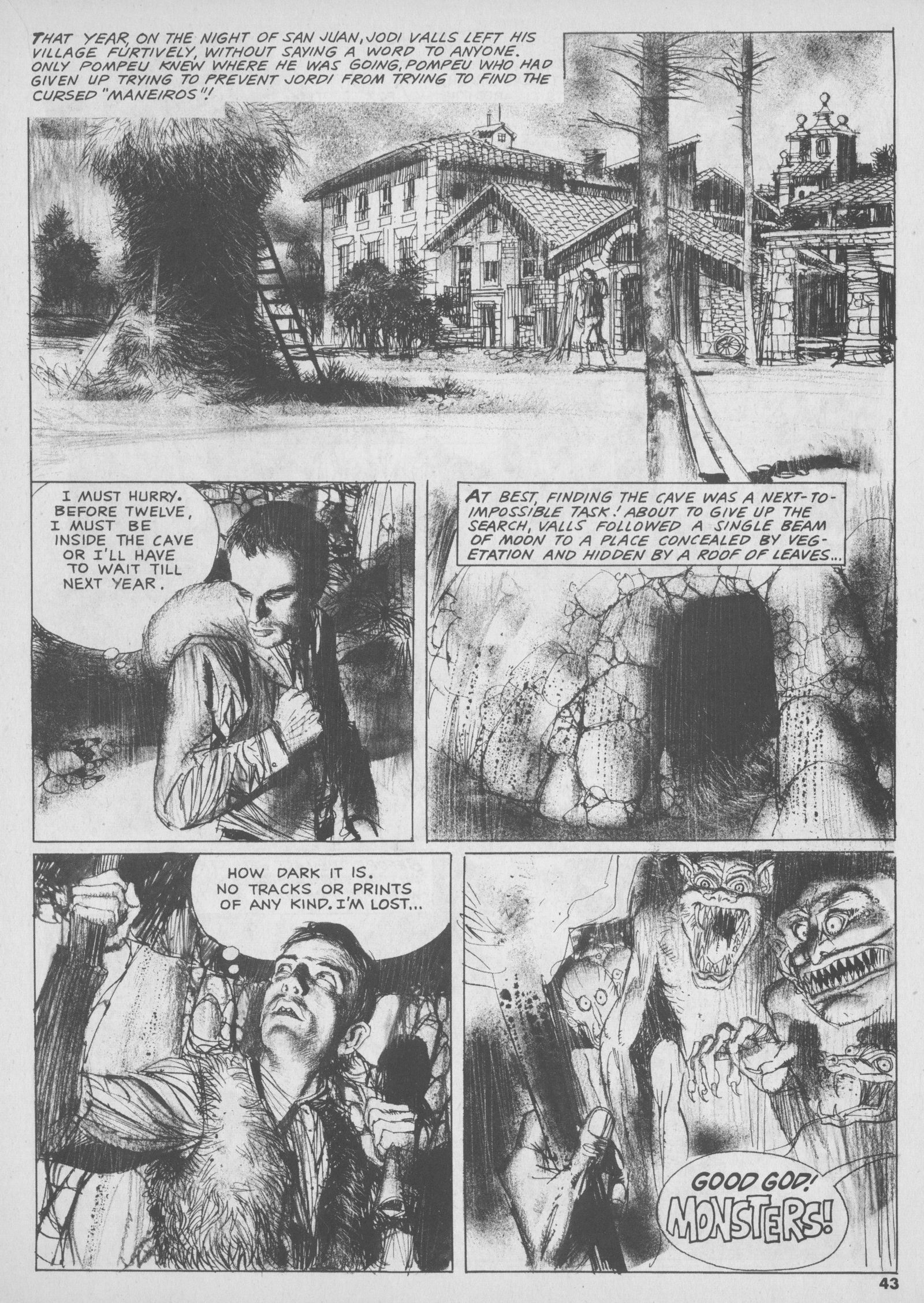 Read online Creepy (1964) comic -  Issue #49 - 43