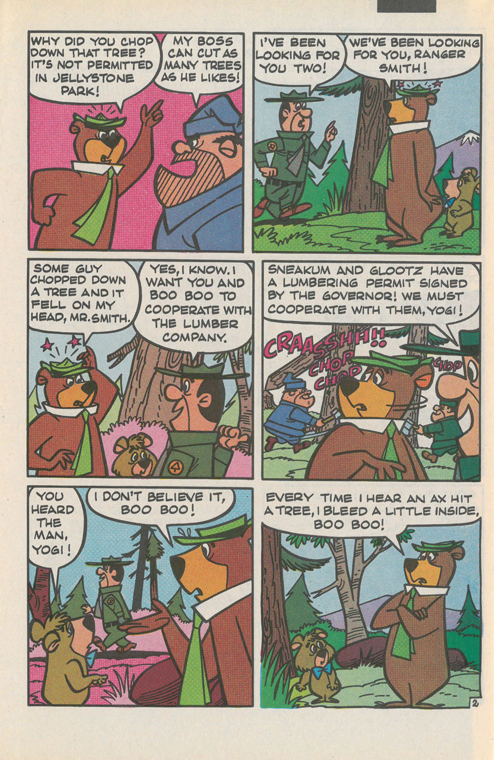 Read online Yogi Bear (1992) comic -  Issue #5 - 28
