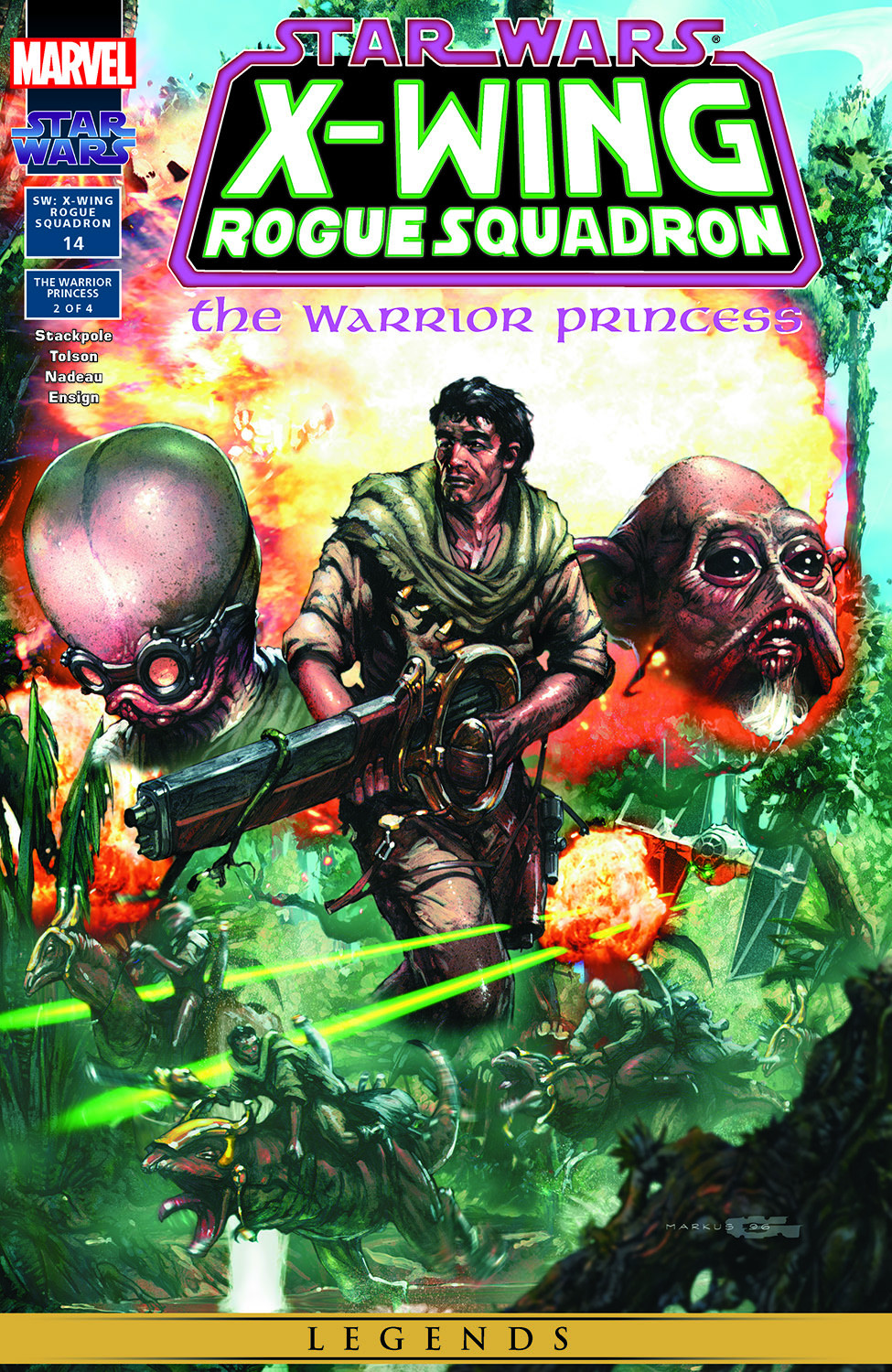 Read online Star Wars: X-Wing Rogue Squadron comic -  Issue #14 - 1