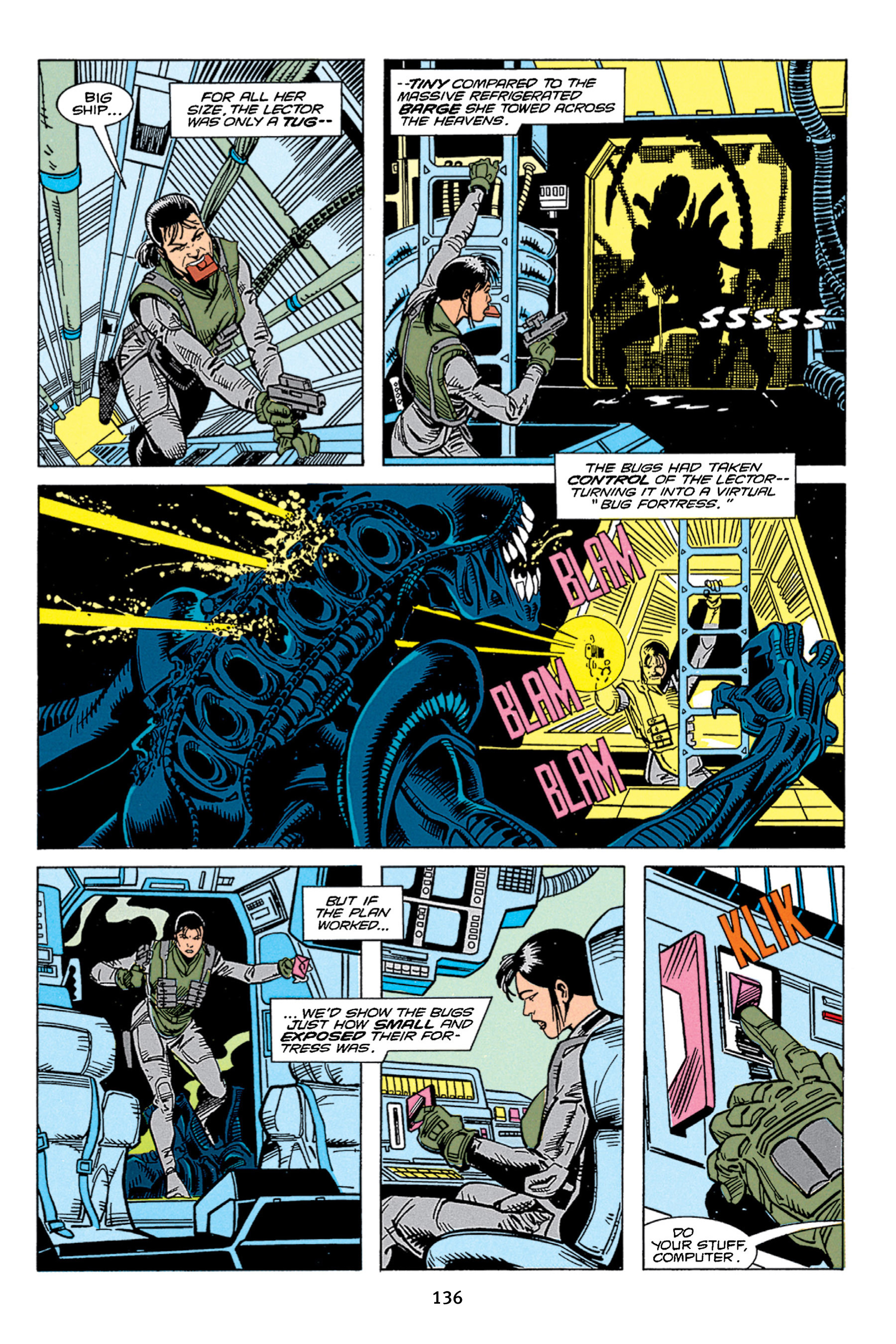 Read online Aliens vs. Predator Omnibus comic -  Issue # _TPB 1 Part 2 - 35