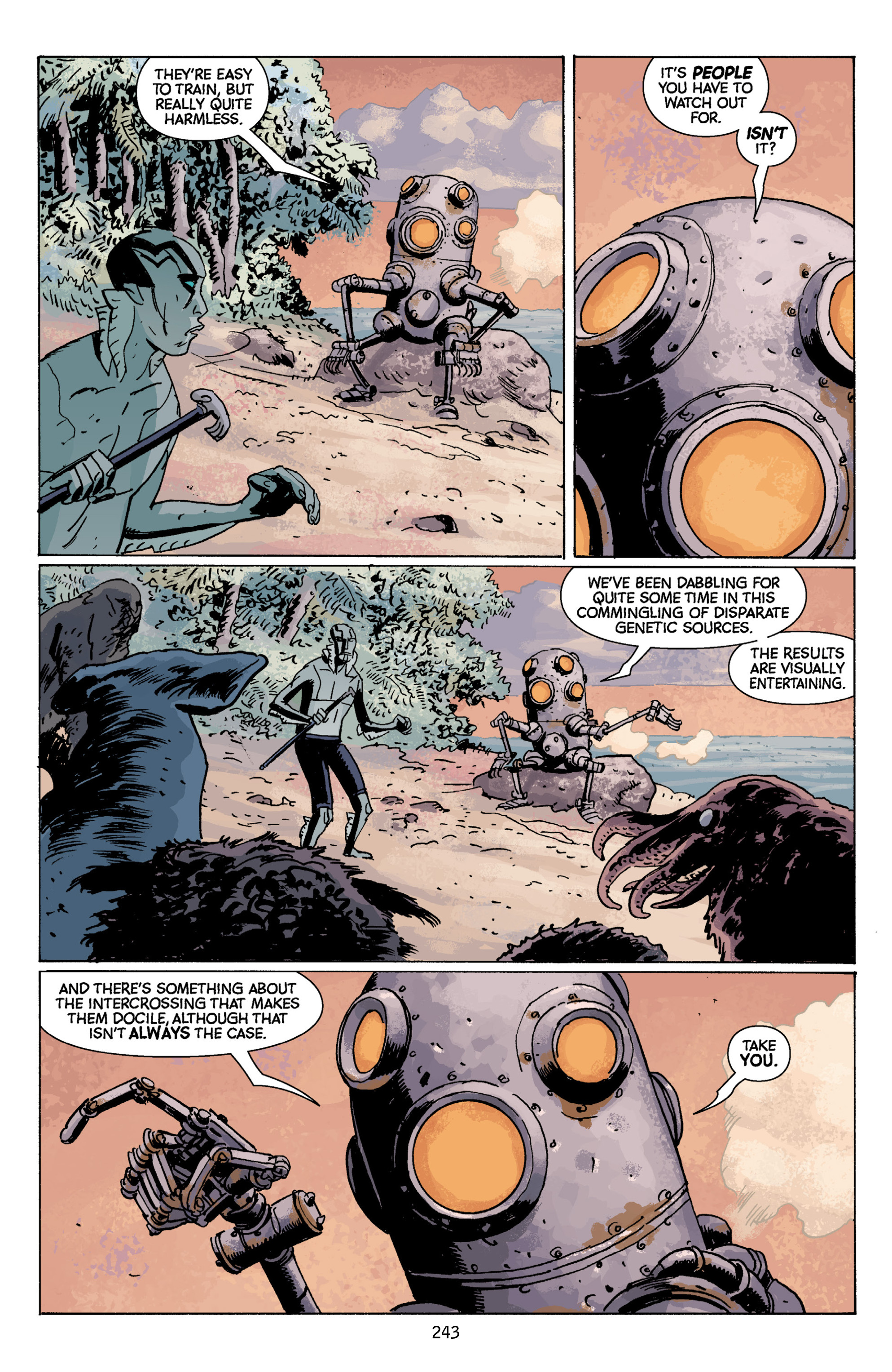 Read online B.P.R.D.: Plague of Frogs (2011) comic -  Issue # TPB 3 (Part 3) - 44