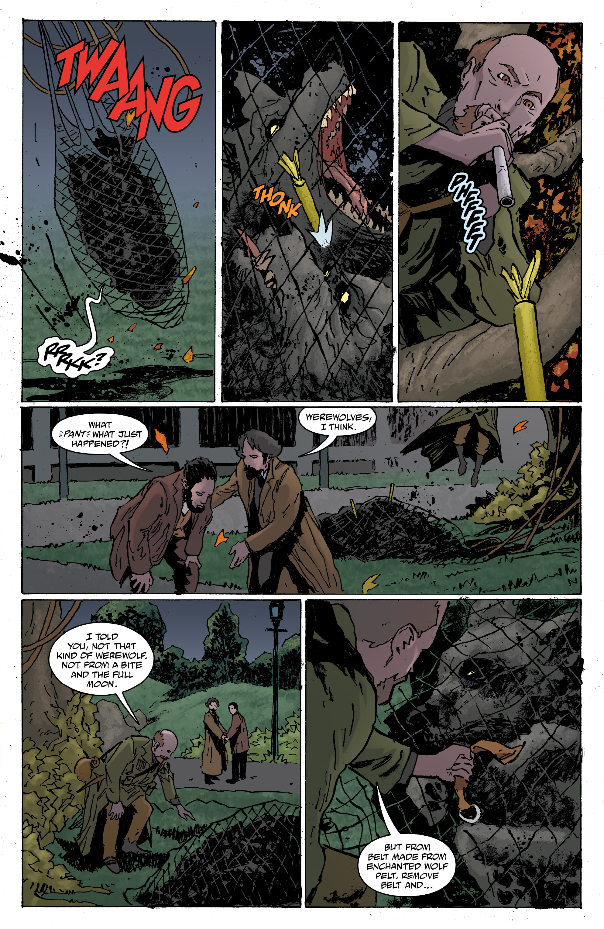 Read online Hellboy: The Silver Lantern Club comic -  Issue #4 - 19