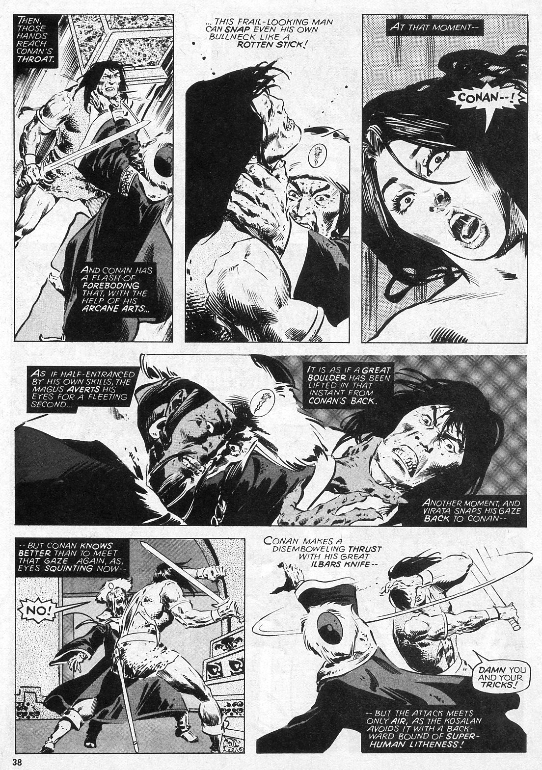 The Savage Sword Of Conan issue 32 - Page 38