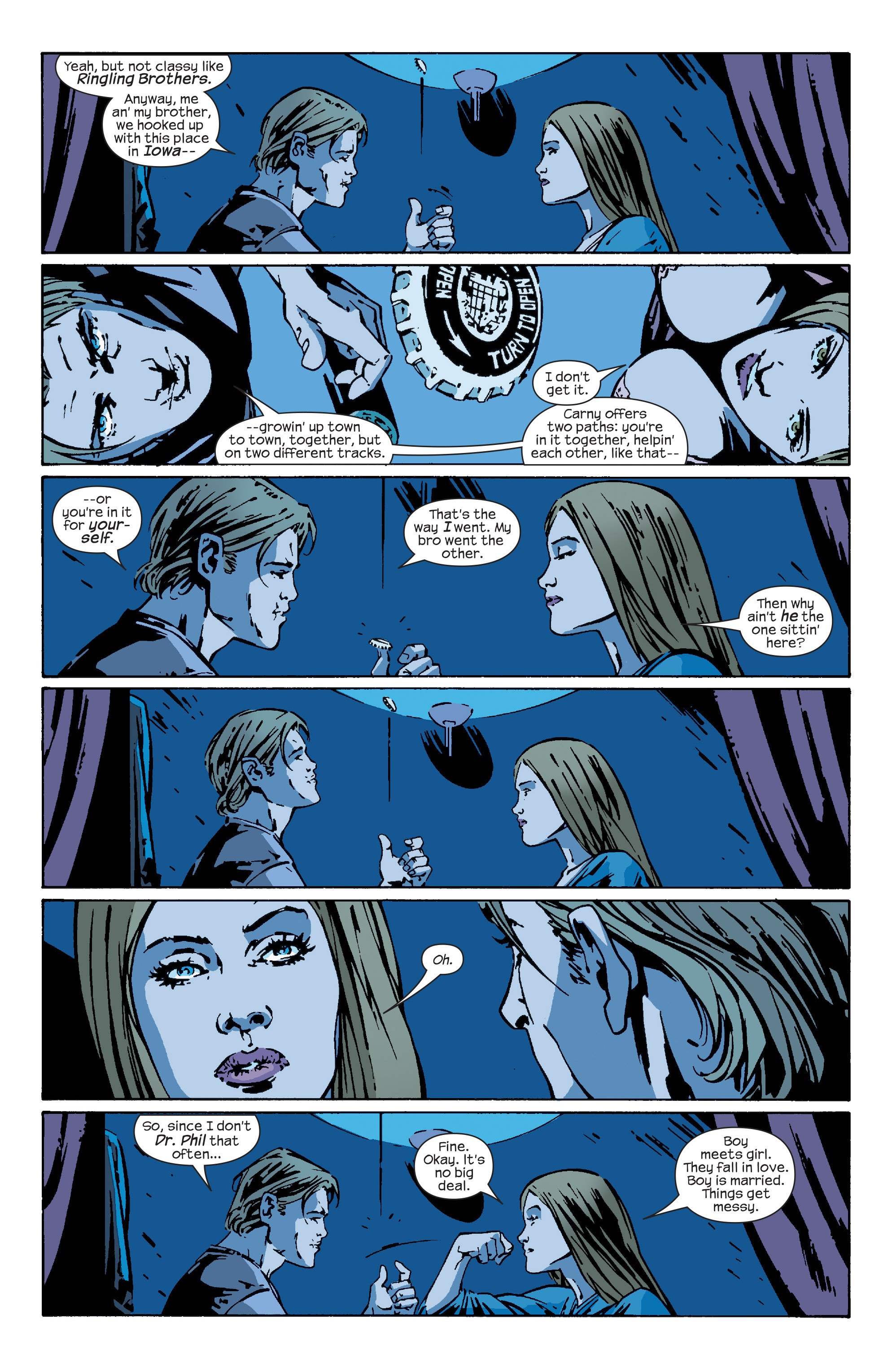 Read online Hawkeye (2003) comic -  Issue #1 - 16