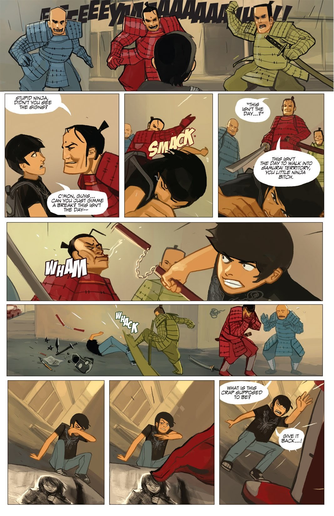Read online Ninja Tales comic -  Issue #1 - 23