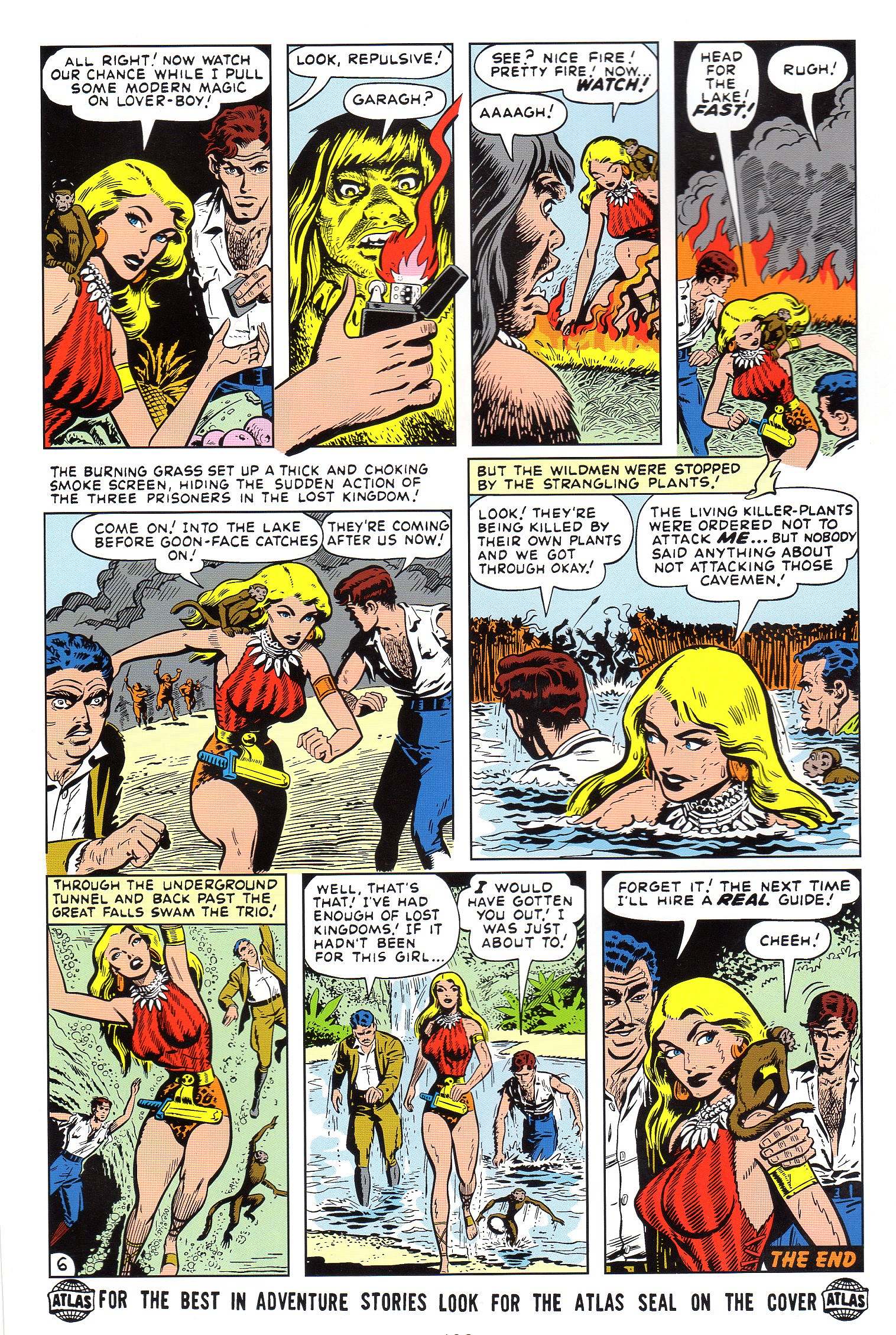 Read online Lorna, The Jungle Queen comic -  Issue #5 - 26