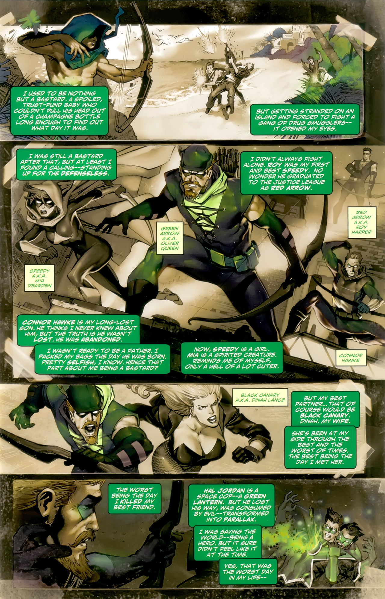 Read online Green Arrow/Black Canary comic -  Issue #30 - 2