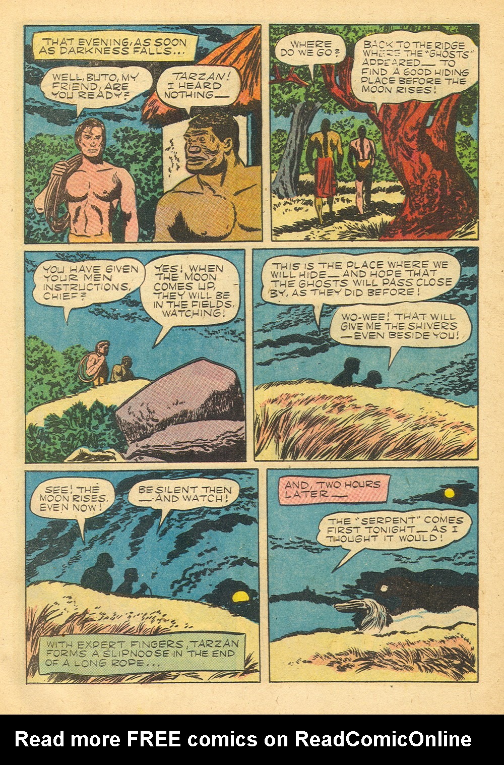 Read online Tarzan (1948) comic -  Issue #45 - 16