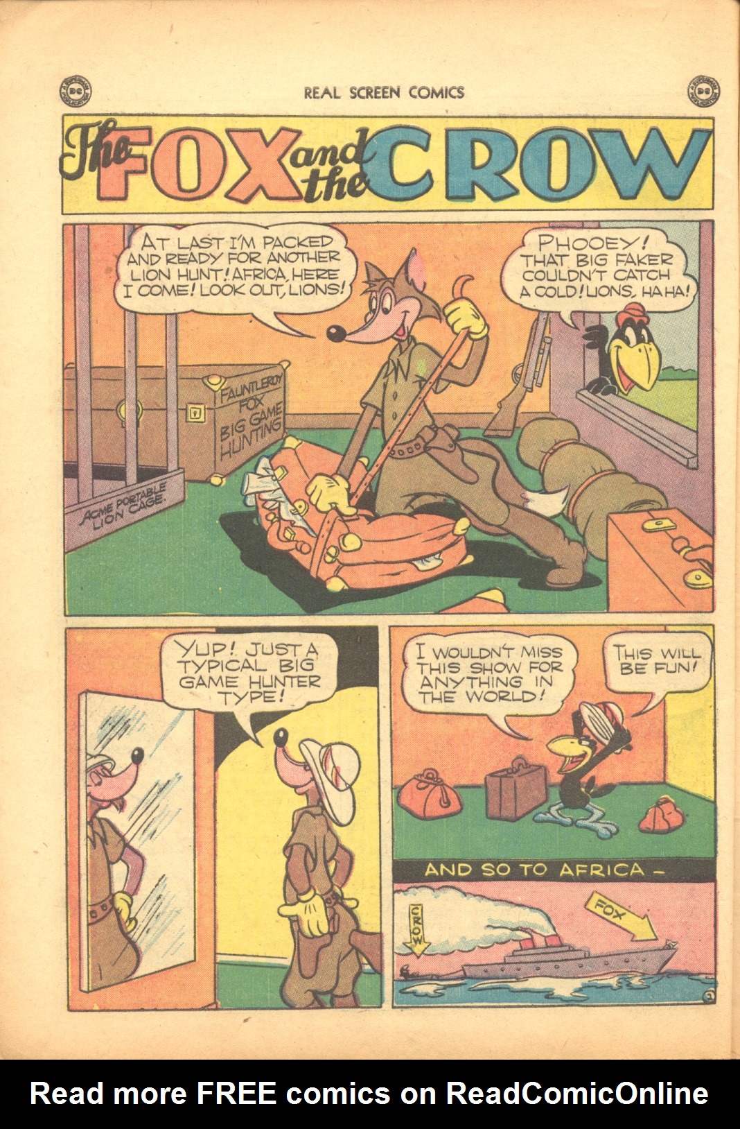 Read online Real Screen Comics comic -  Issue #12 - 14