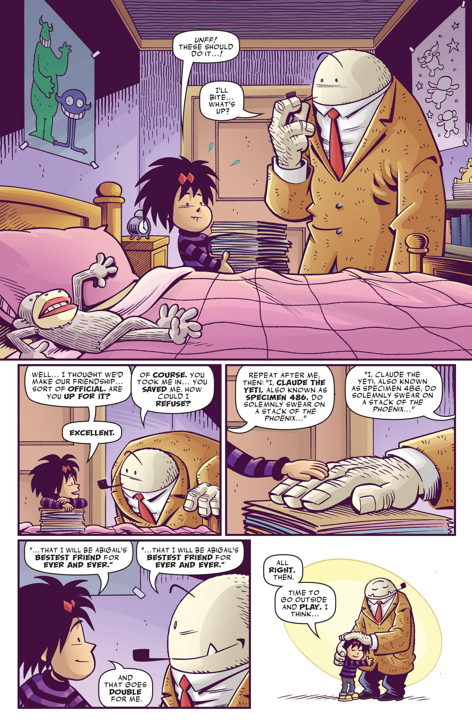 Read online Abigail And The Snowman comic -  Issue #3 - 3