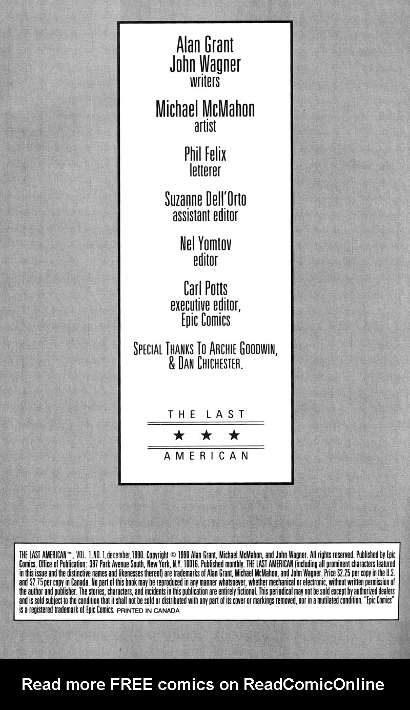 Read online The Last American comic -  Issue #1 - 35