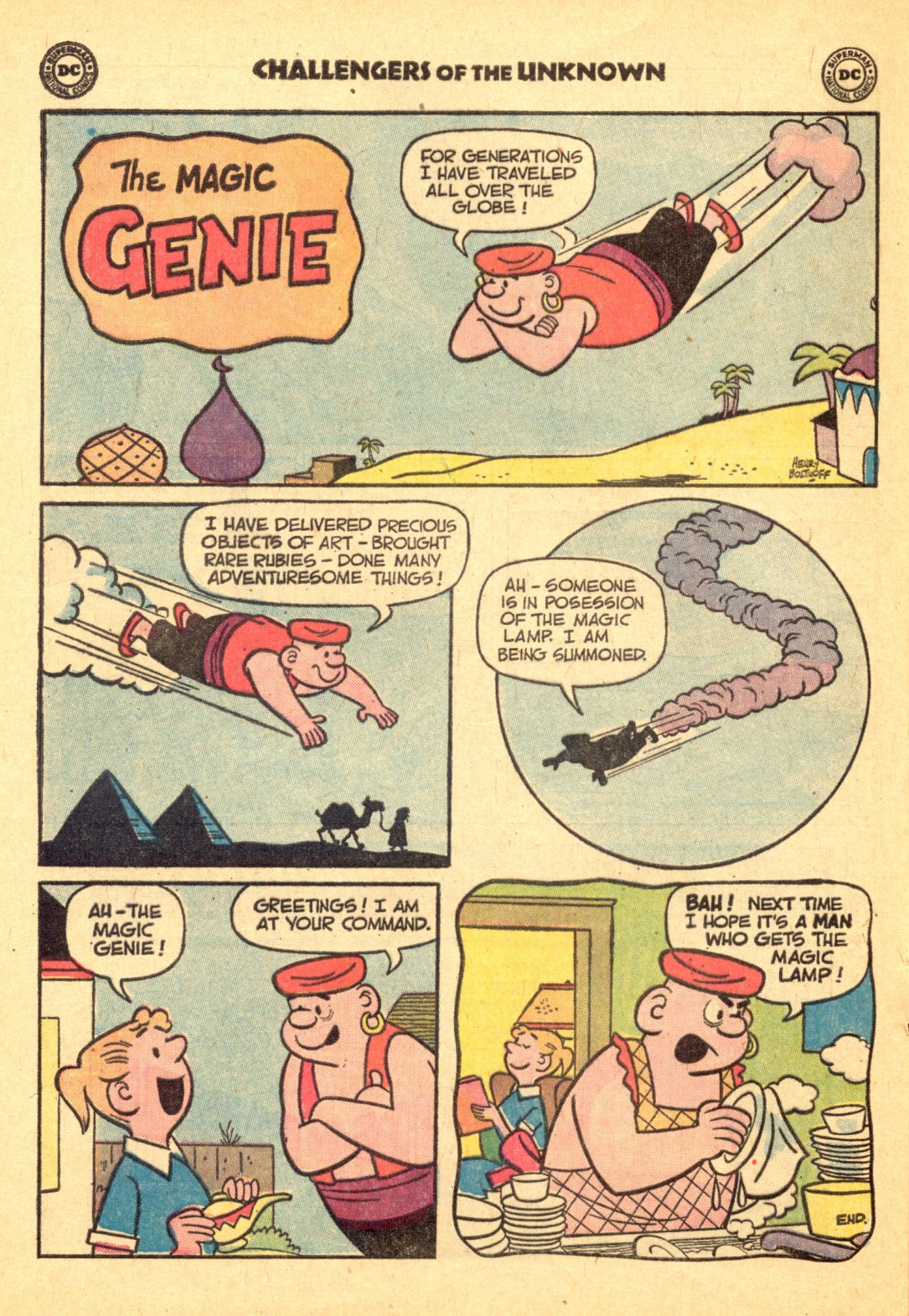 Read online Challengers of the Unknown (1958) comic -  Issue #24 - 16