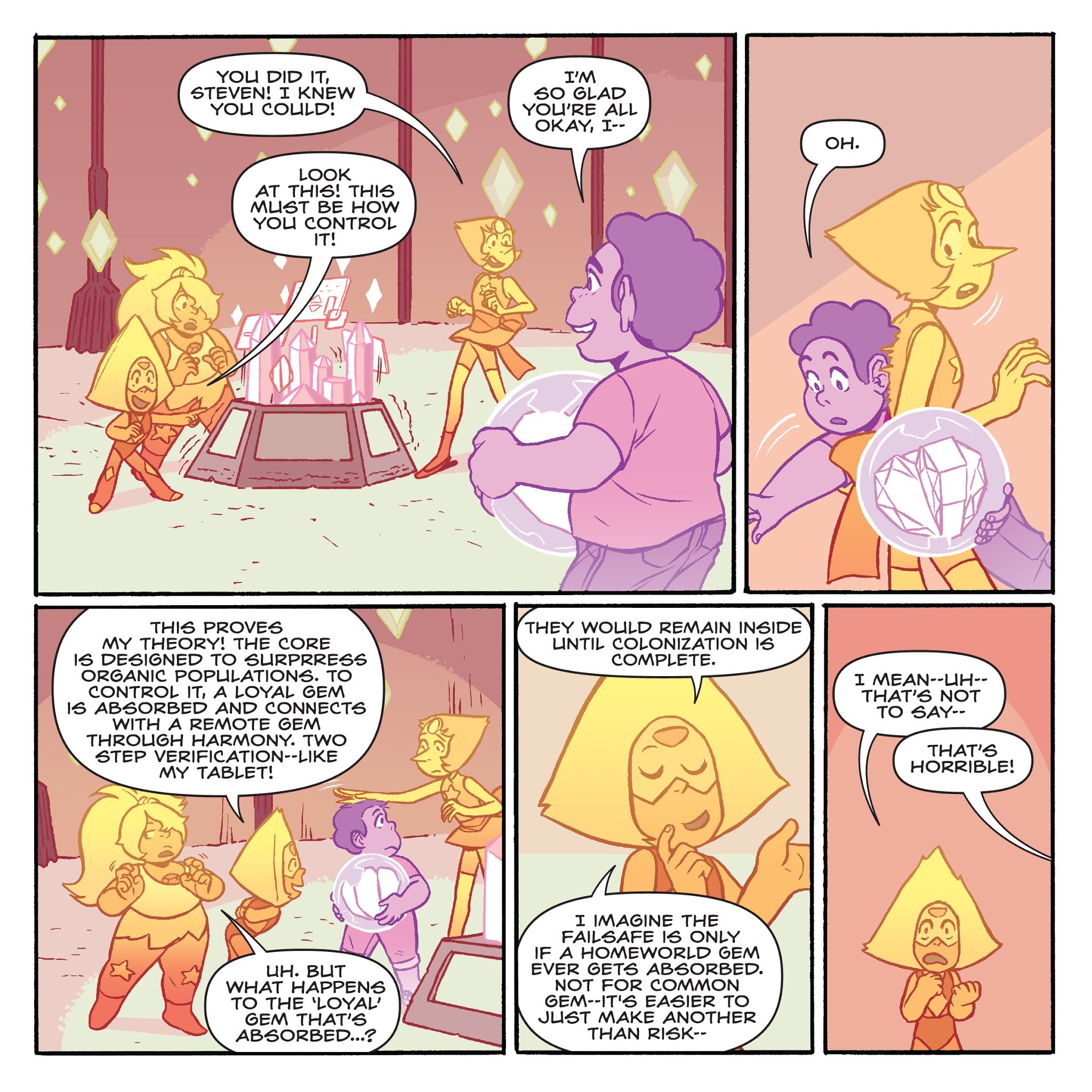 Read online Steven Universe: Harmony comic -  Issue #4 - 7