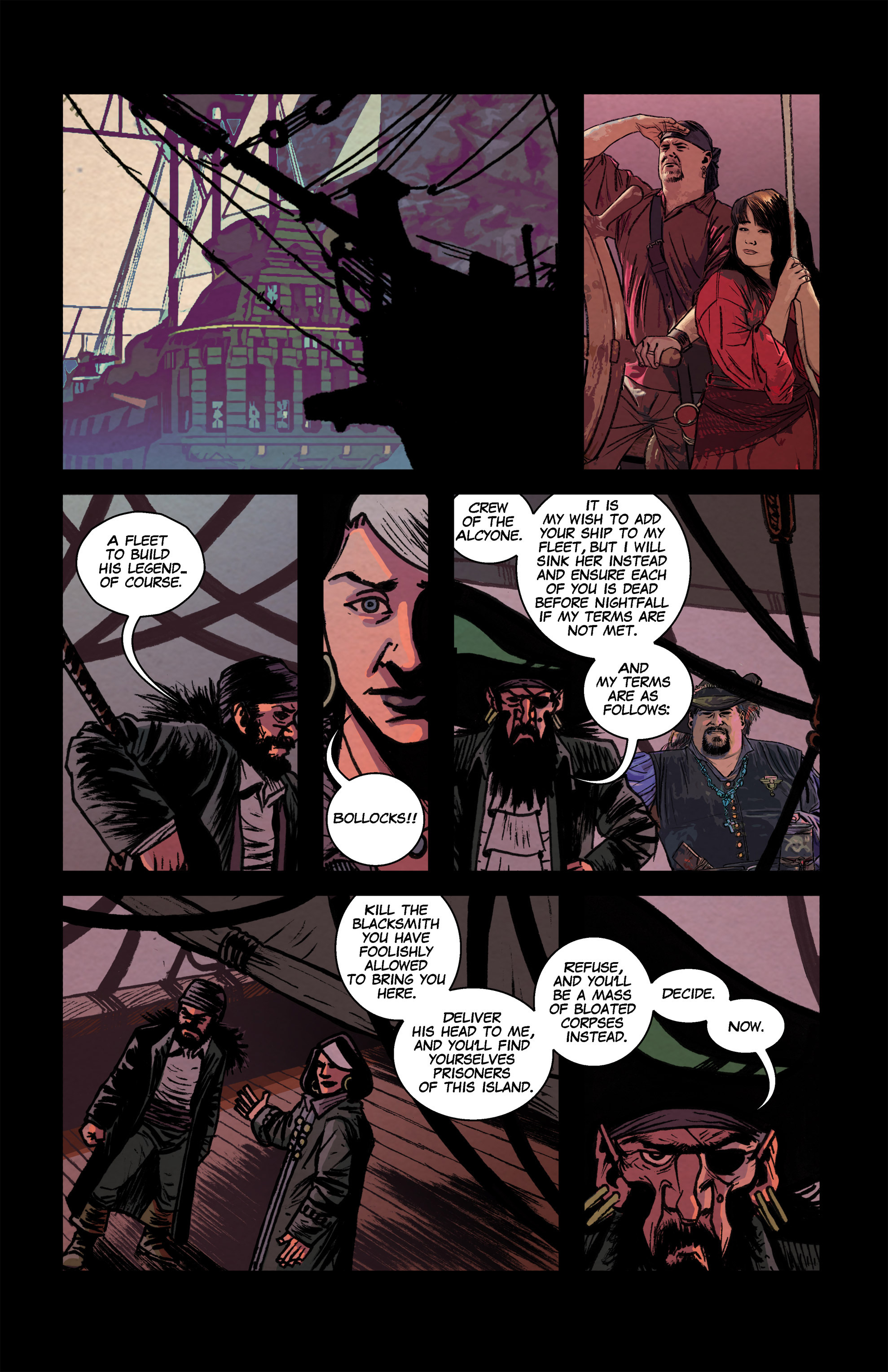 Read online Pirate Eye: Exiled From Exile comic -  Issue #4 - 11
