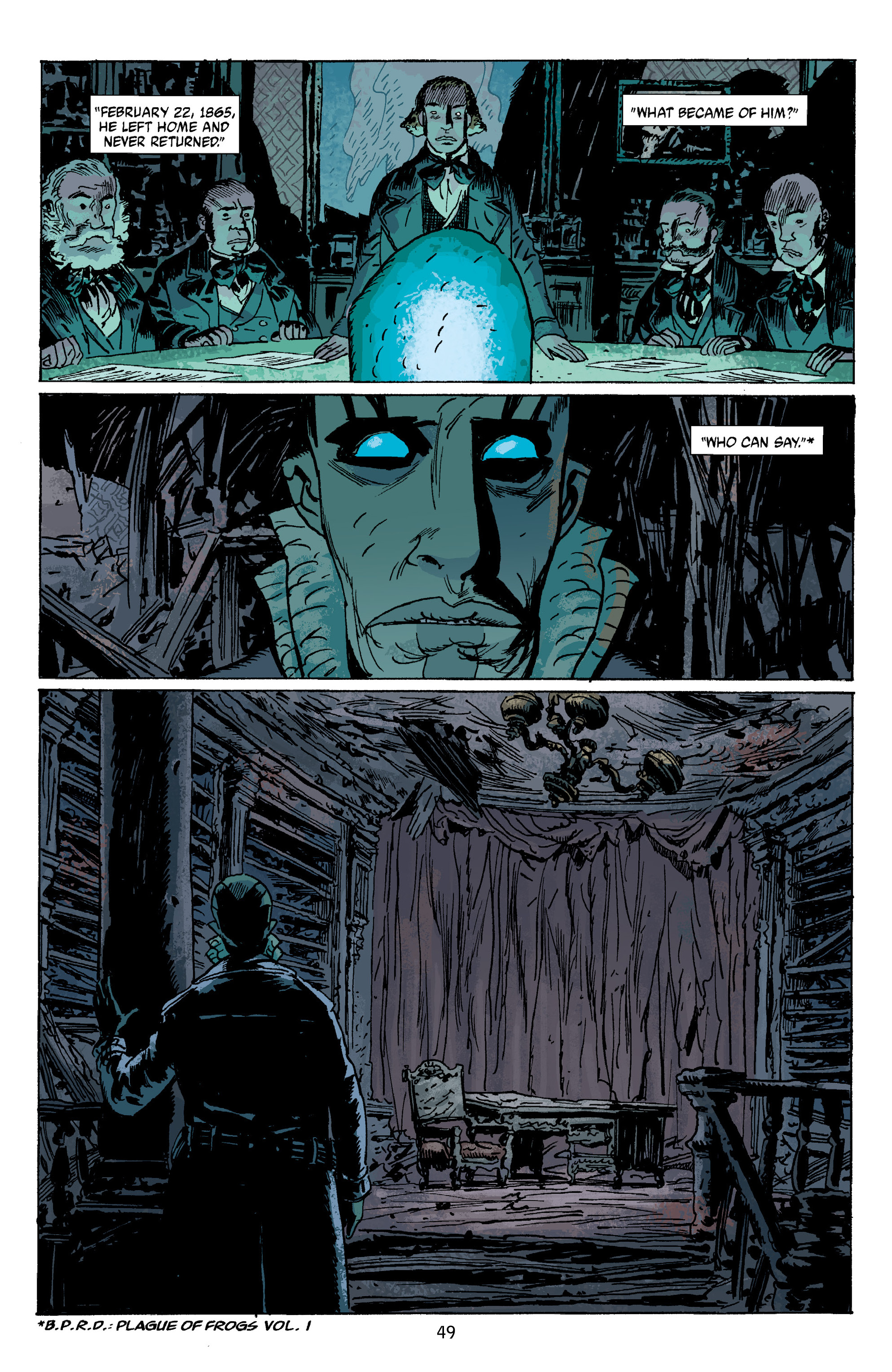 Read online B.P.R.D.: Plague of Frogs (2011) comic -  Issue # TPB 2 (Part 1) - 51