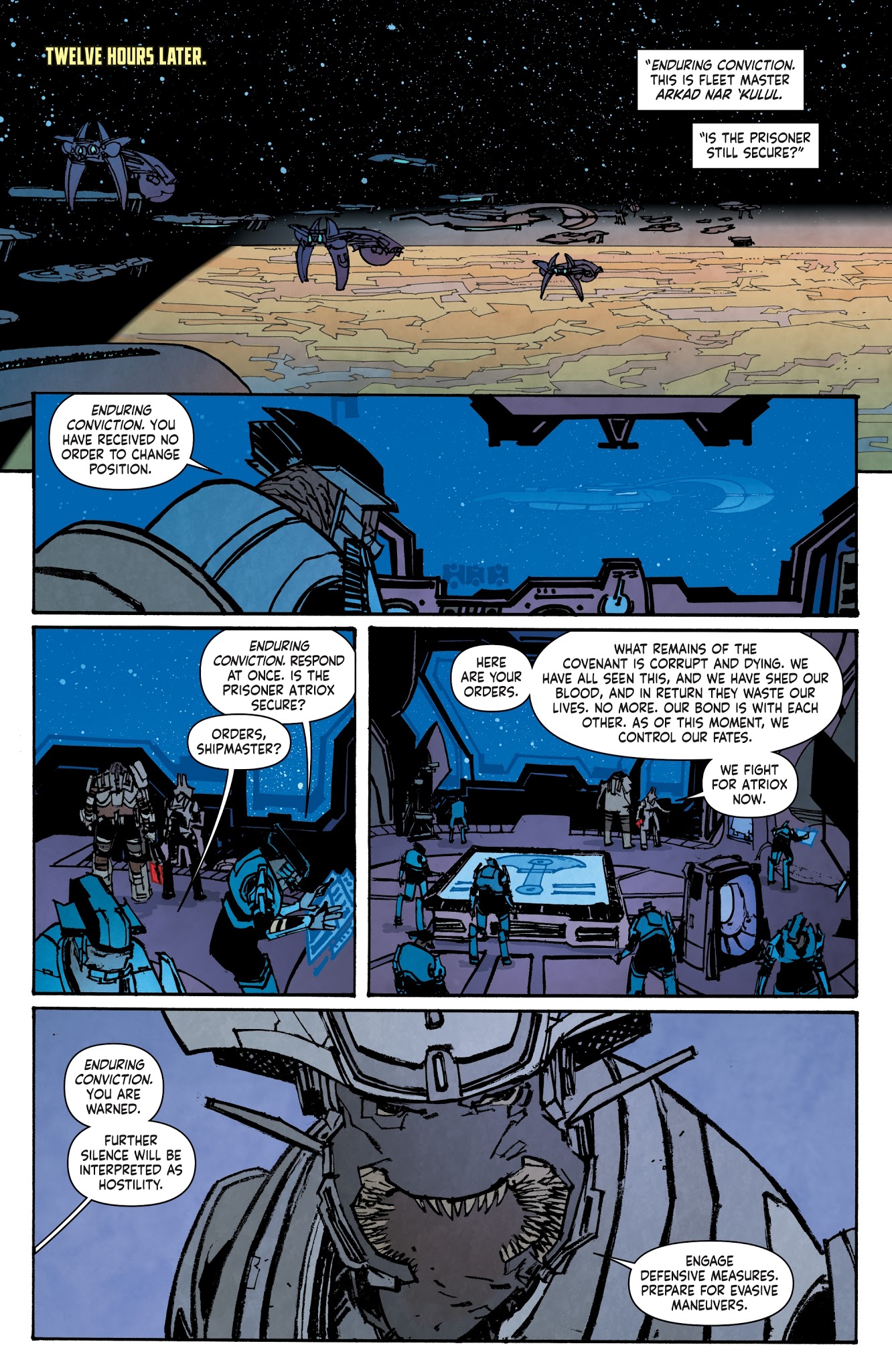 Read online Halo: Rise of Atriox comic -  Issue #4 - 16
