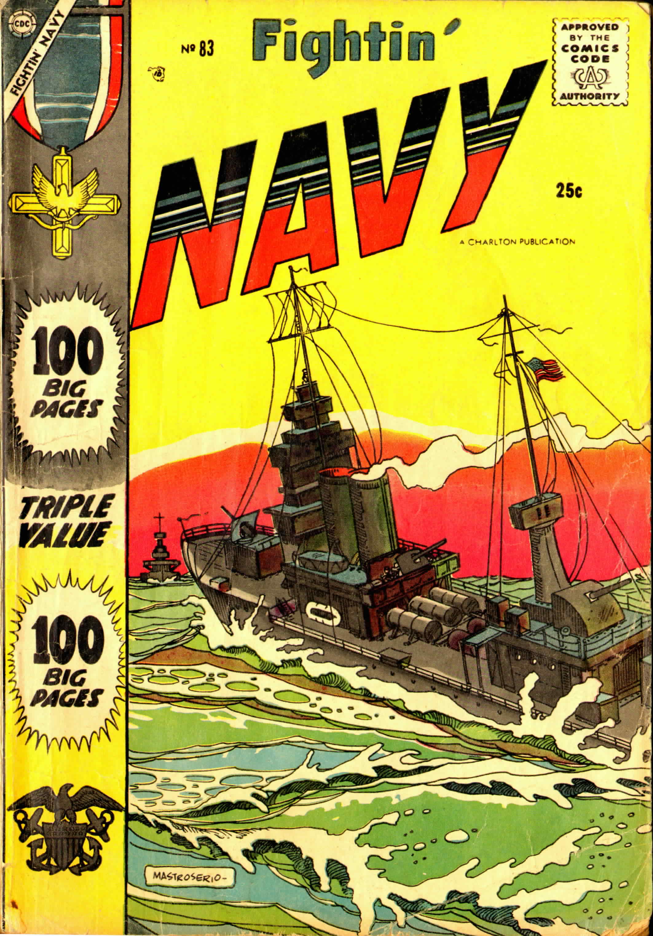 Read online Fightin' Navy comic -  Issue #83 - 1