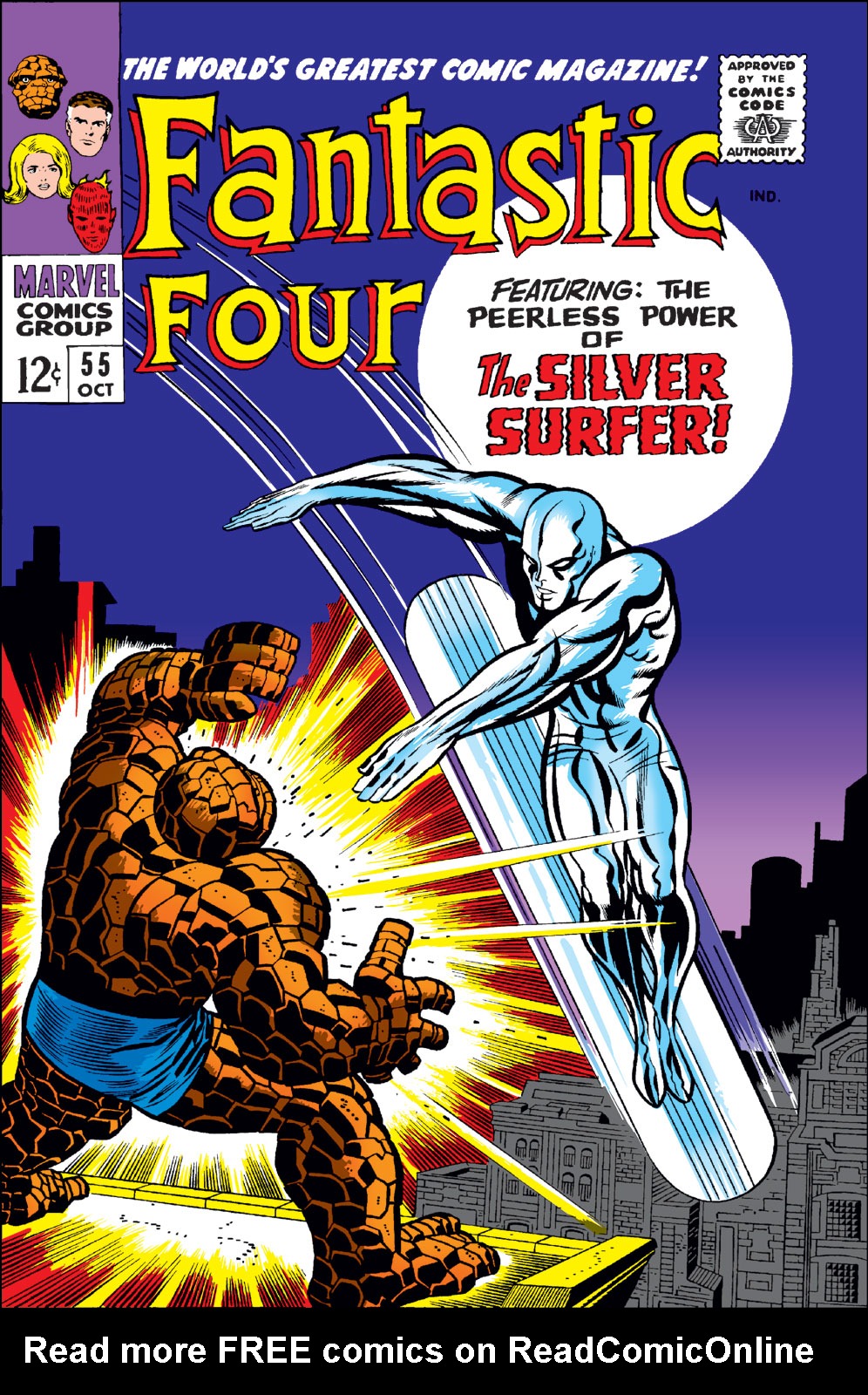 Read online Fantastic Four (1961) comic -  Issue #55 - 1