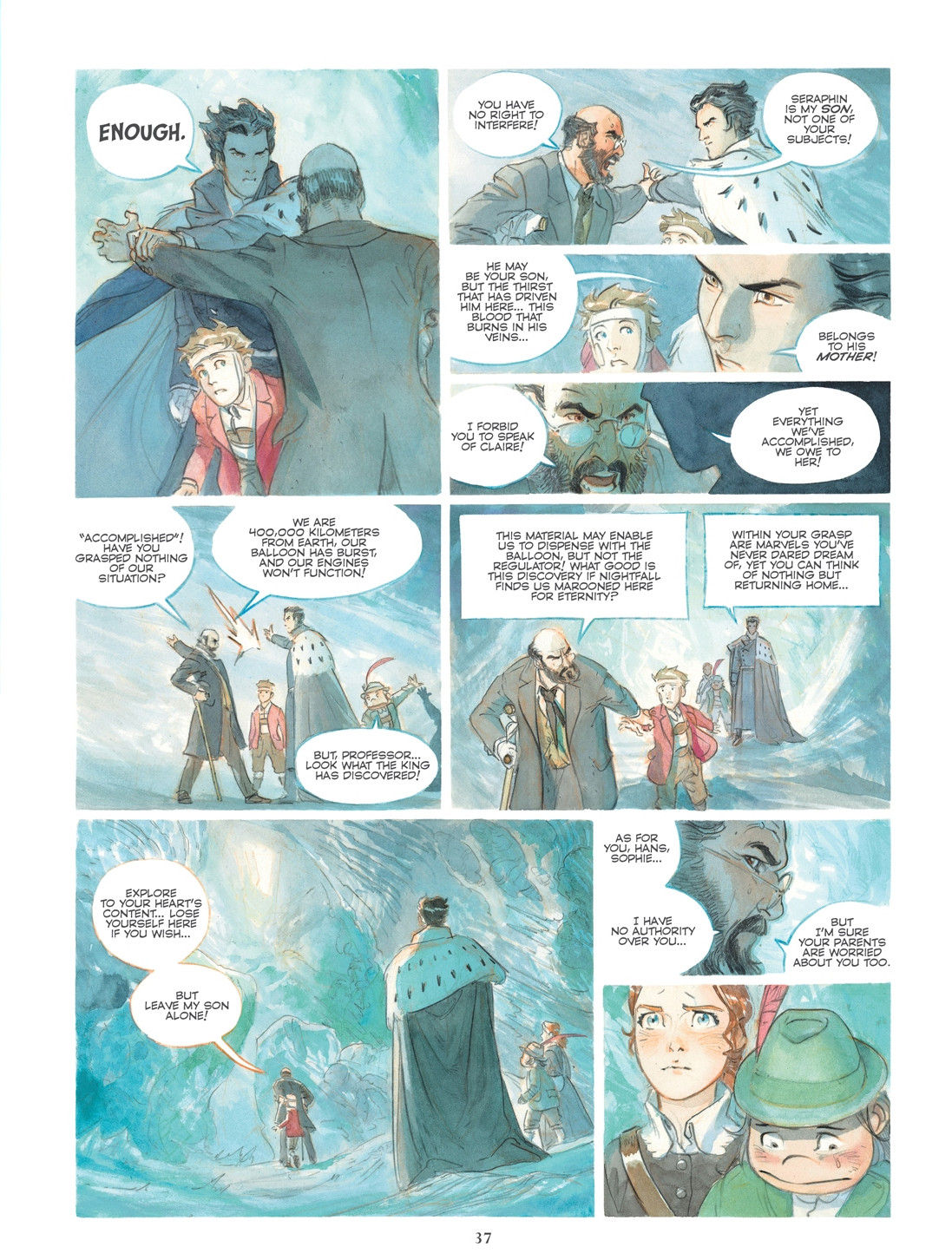 Read online Castle In the Stars: The Space Race of 1869 comic -  Issue #Castle In the Stars TPB The Moon-King - 40