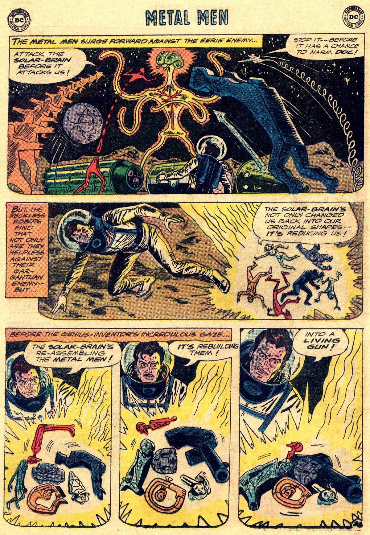 Read online Metal Men (1963) comic -  Issue #7 - 28