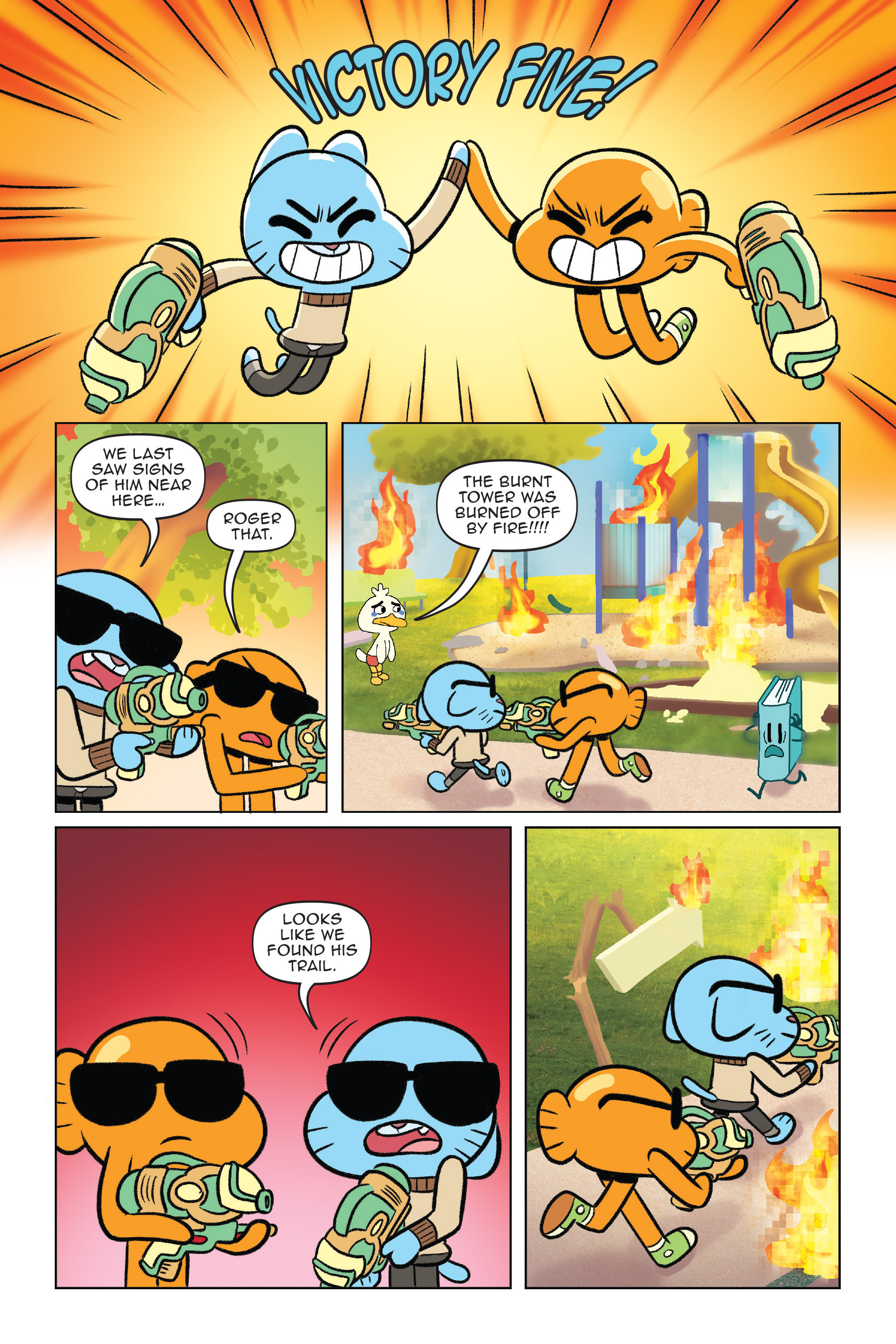 Read online The Amazing World of Gumball: Cheat Code comic -  Issue # Full - 79
