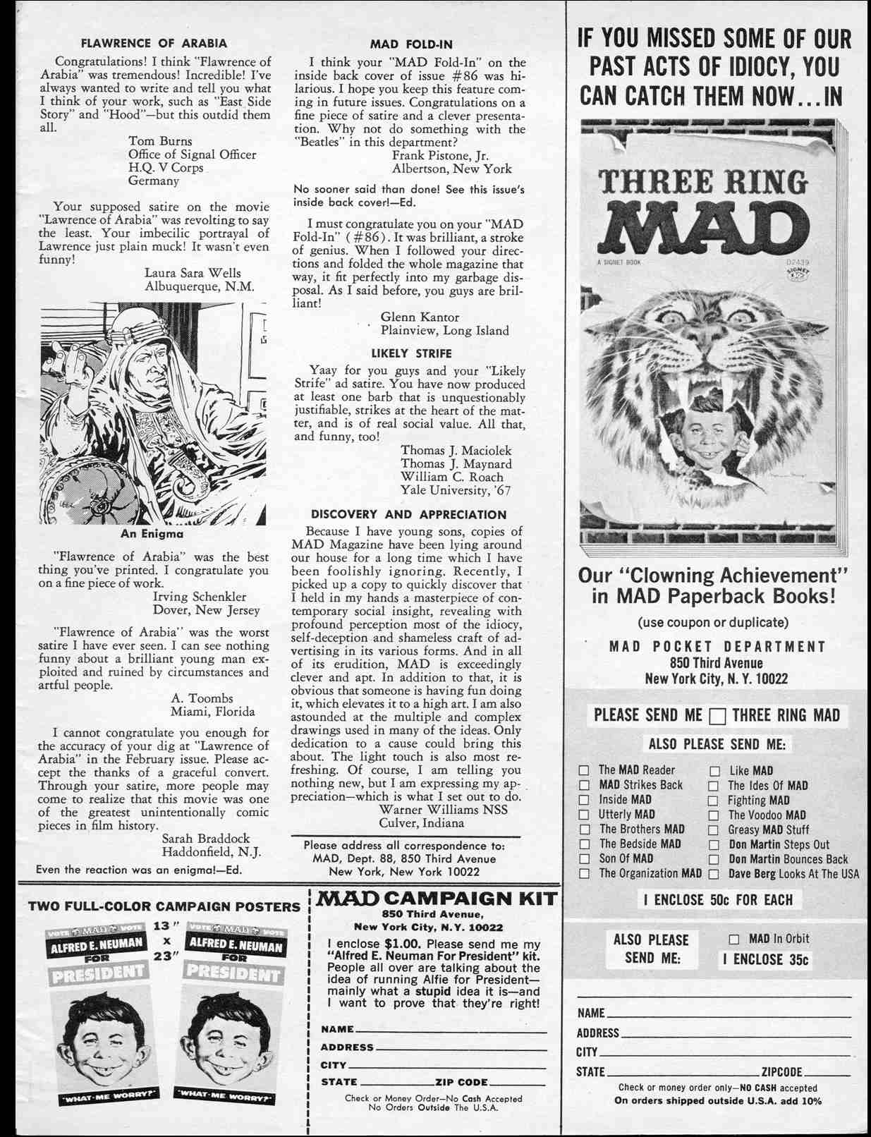 Read online MAD comic -  Issue #88 - 5