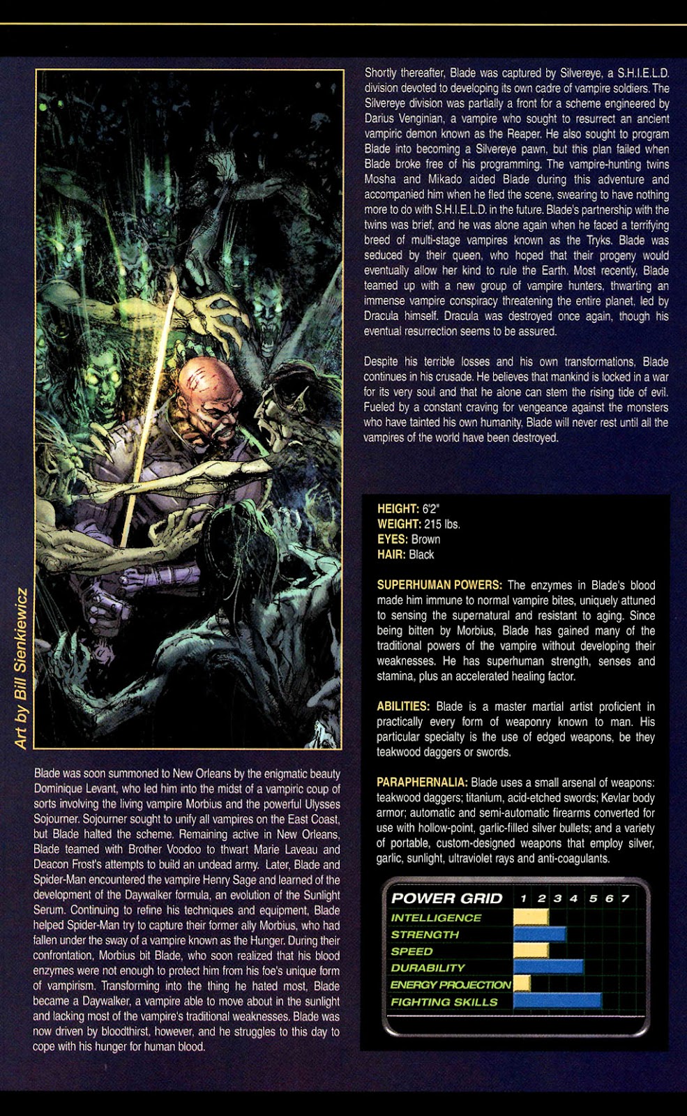 The Official Handbook of the Marvel Universe: Marvel Knights issue Full - Page 8