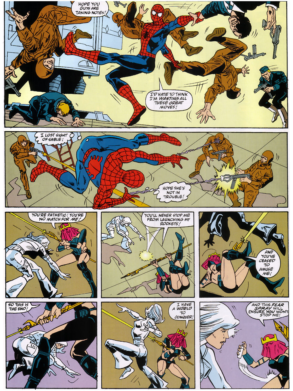 Read online Marvel Graphic Novel comic -  Issue #72 - Spiderman - Fear Itself - 58