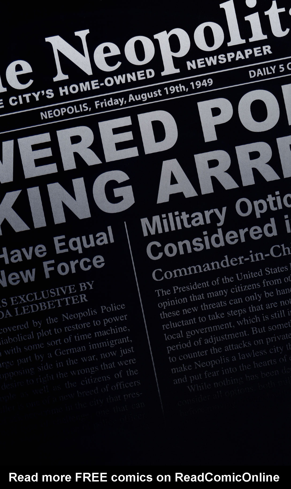 Read online Top 10: The Forty-Niners comic -  Issue # Full - 92