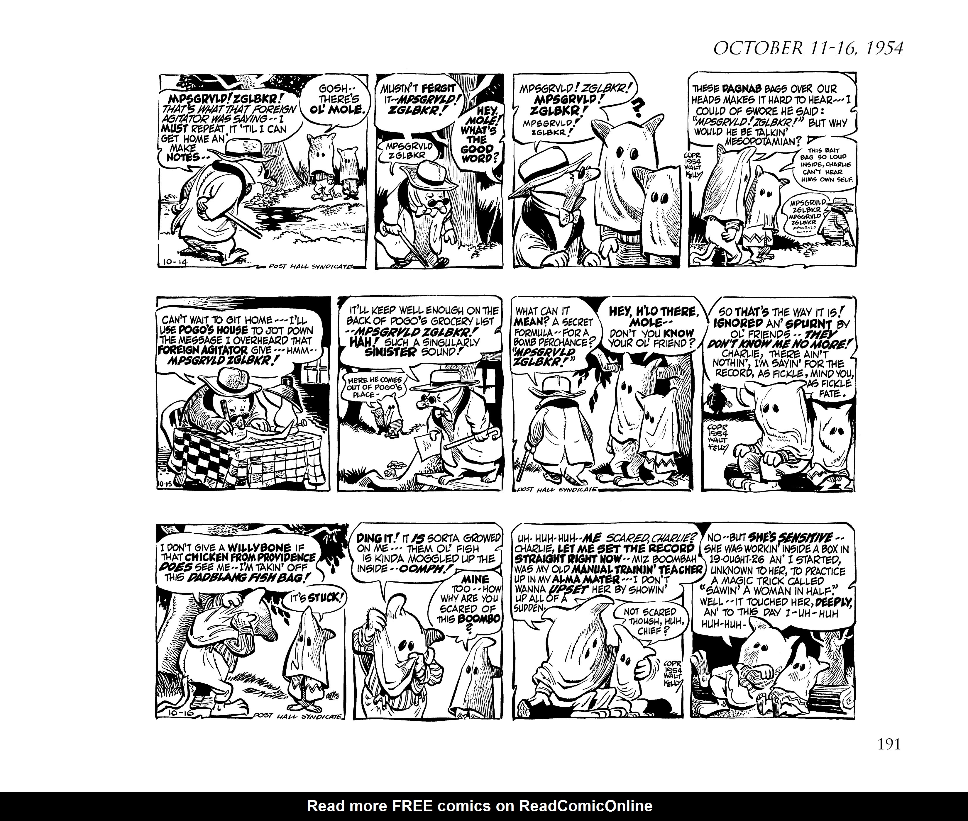 Read online Pogo by Walt Kelly: The Complete Syndicated Comic Strips comic -  Issue # TPB 3 (Part 3) - 3