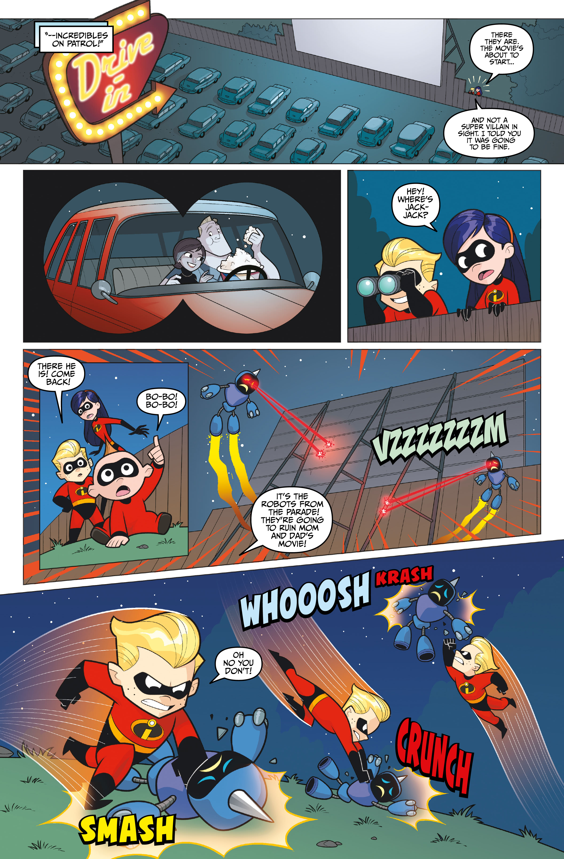 Read online Disney/PIXAR Incredibles 2 Library Edition comic -  Issue # TPB (Part 2) - 96