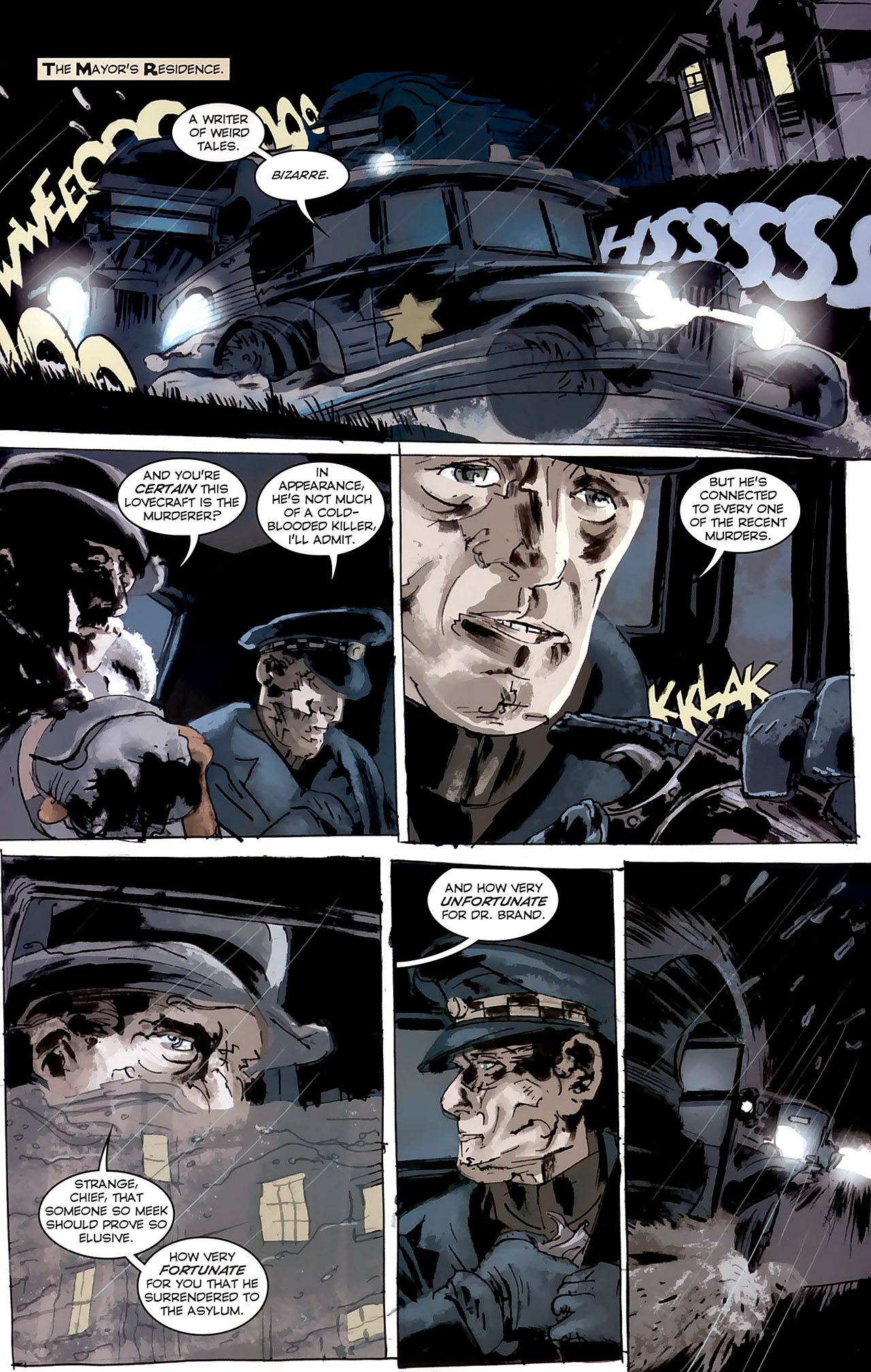 Read online The Strange Adventures of H.P. Lovecraft comic -  Issue #4 - 7