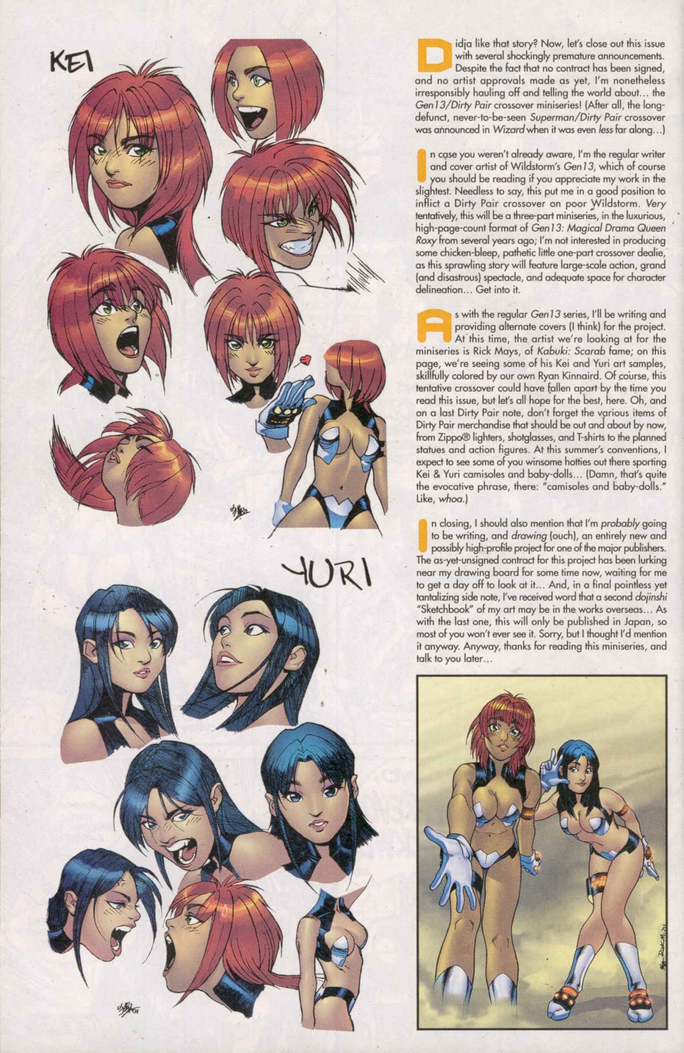 Read online The Dirty Pair: Sim Hell Remastered comic -  Issue #4 - 34
