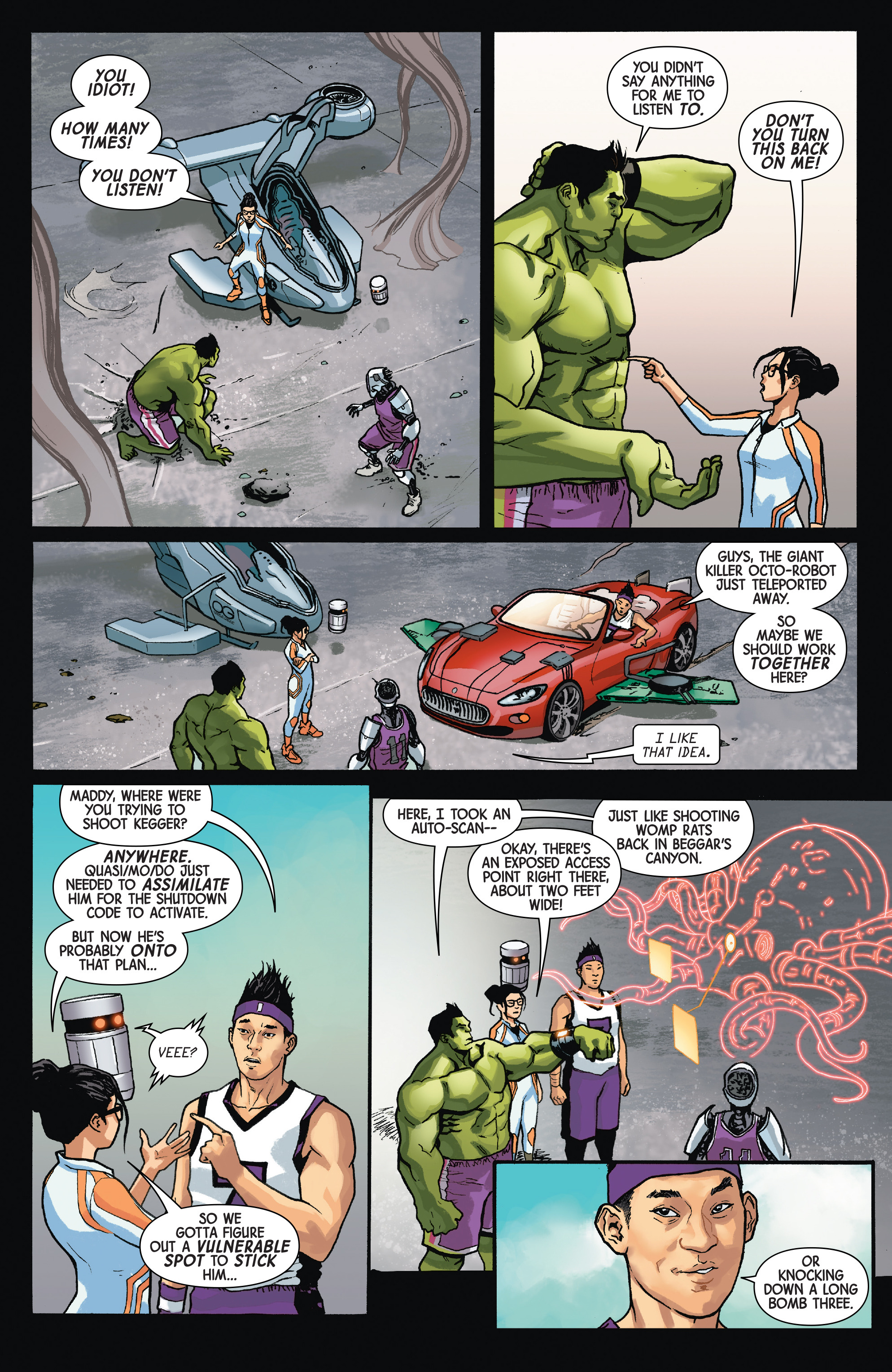 Read online Totally Awesome Hulk comic -  Issue #14 - 14