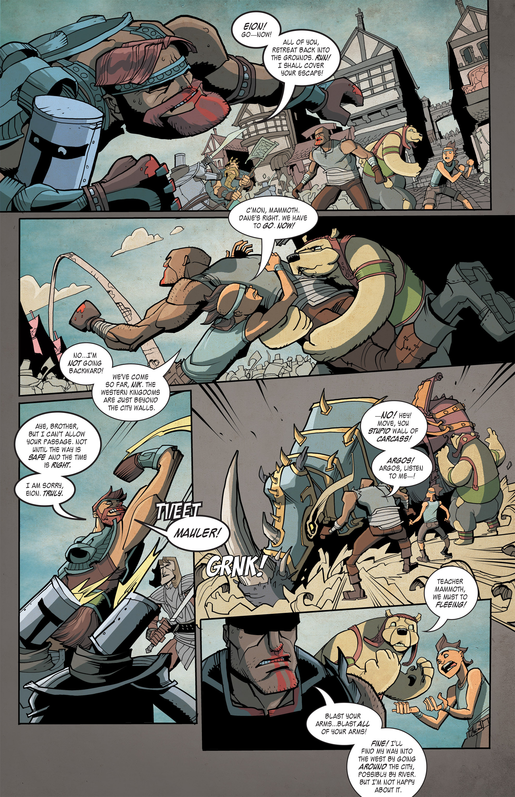 Read online Kings and Canvas comic -  Issue #4 - 11
