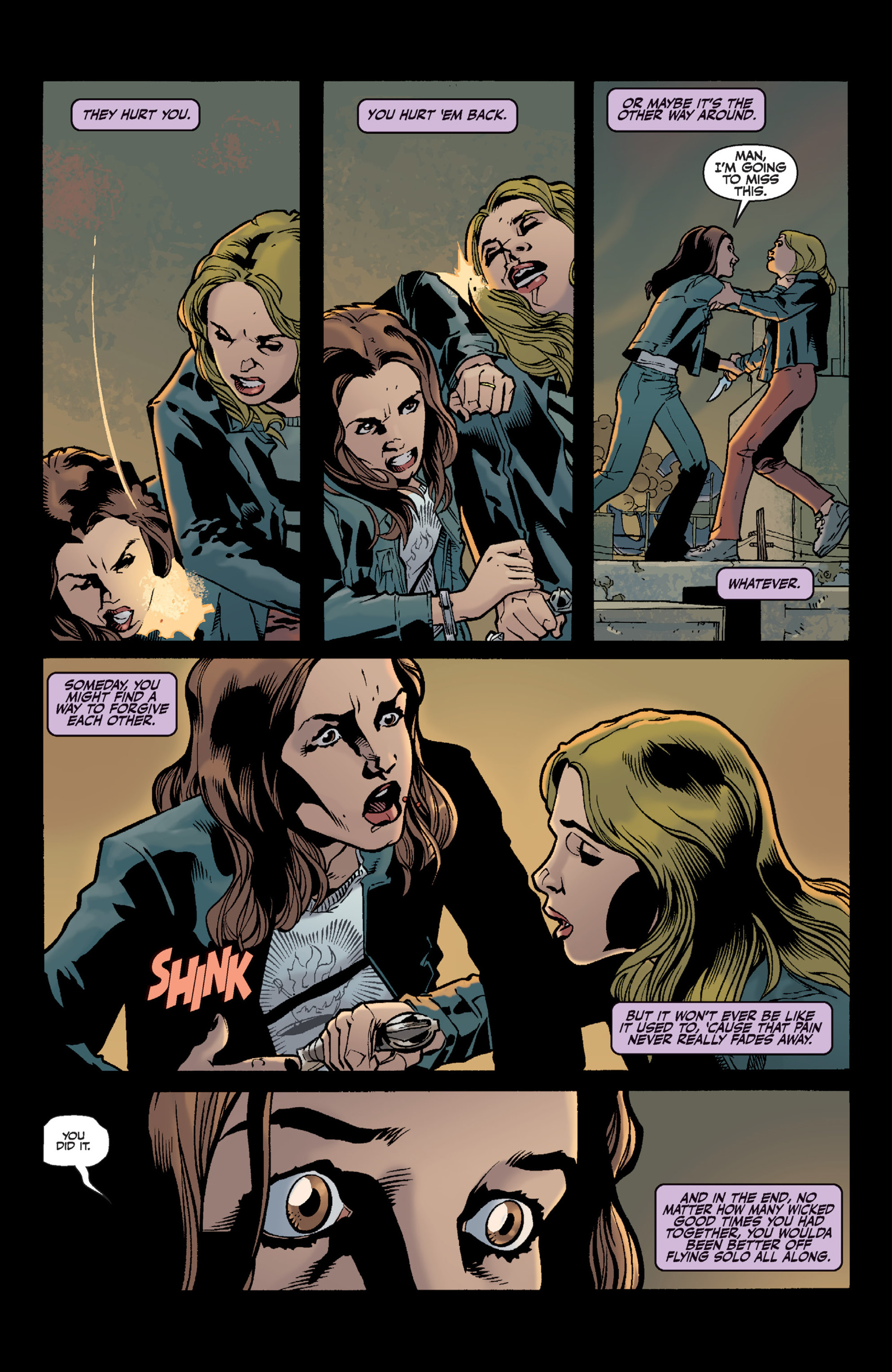 Read online Buffy the Vampire Slayer Season Eight comic -  Issue # _TPB 2 - No Future For You - 34