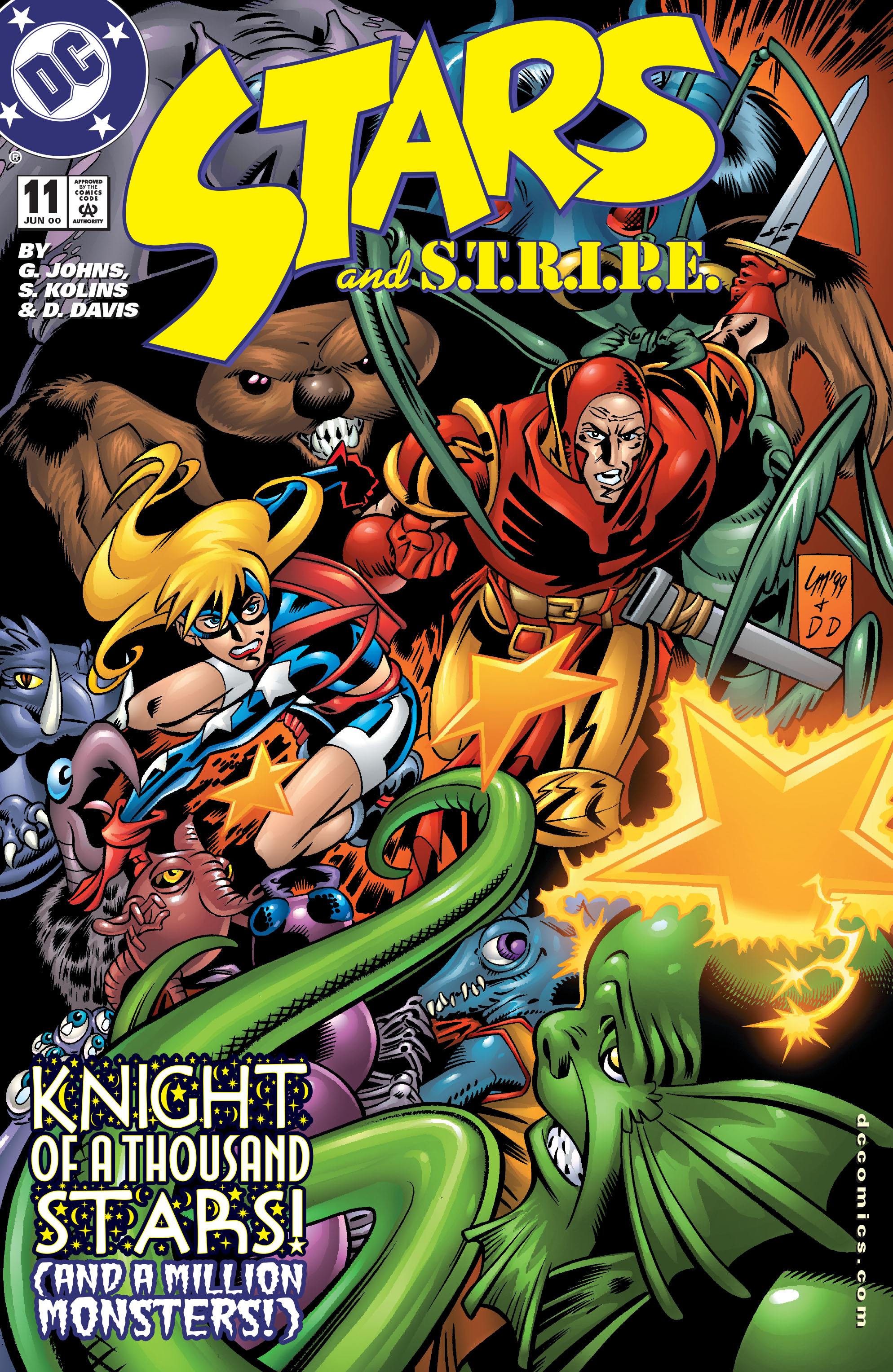 Read online Stars and S.T.R.I.P.E. comic -  Issue #11 - 1