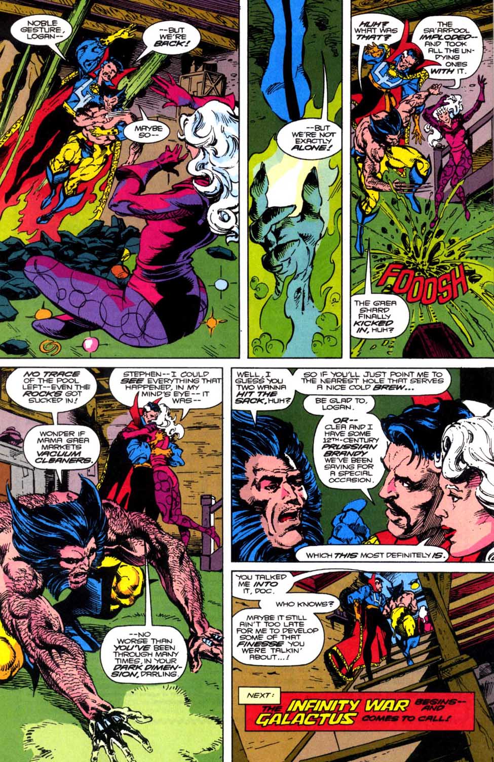 Read online Doctor Strange: Sorcerer Supreme comic -  Issue #41 - 22