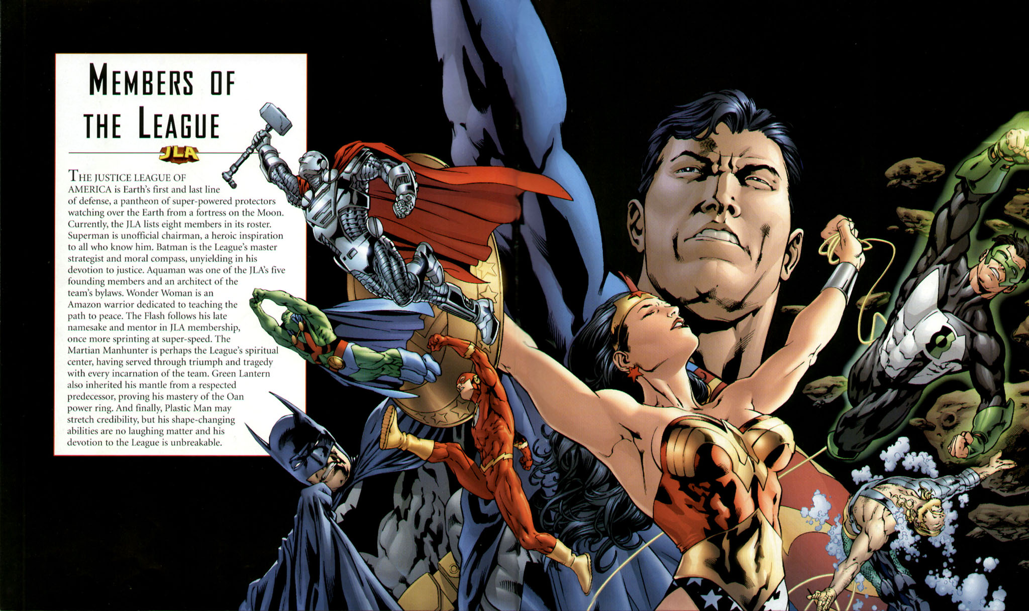 Read online JLA: The Ultimate Guide to The Justice League of America comic -  Issue # Full - 7