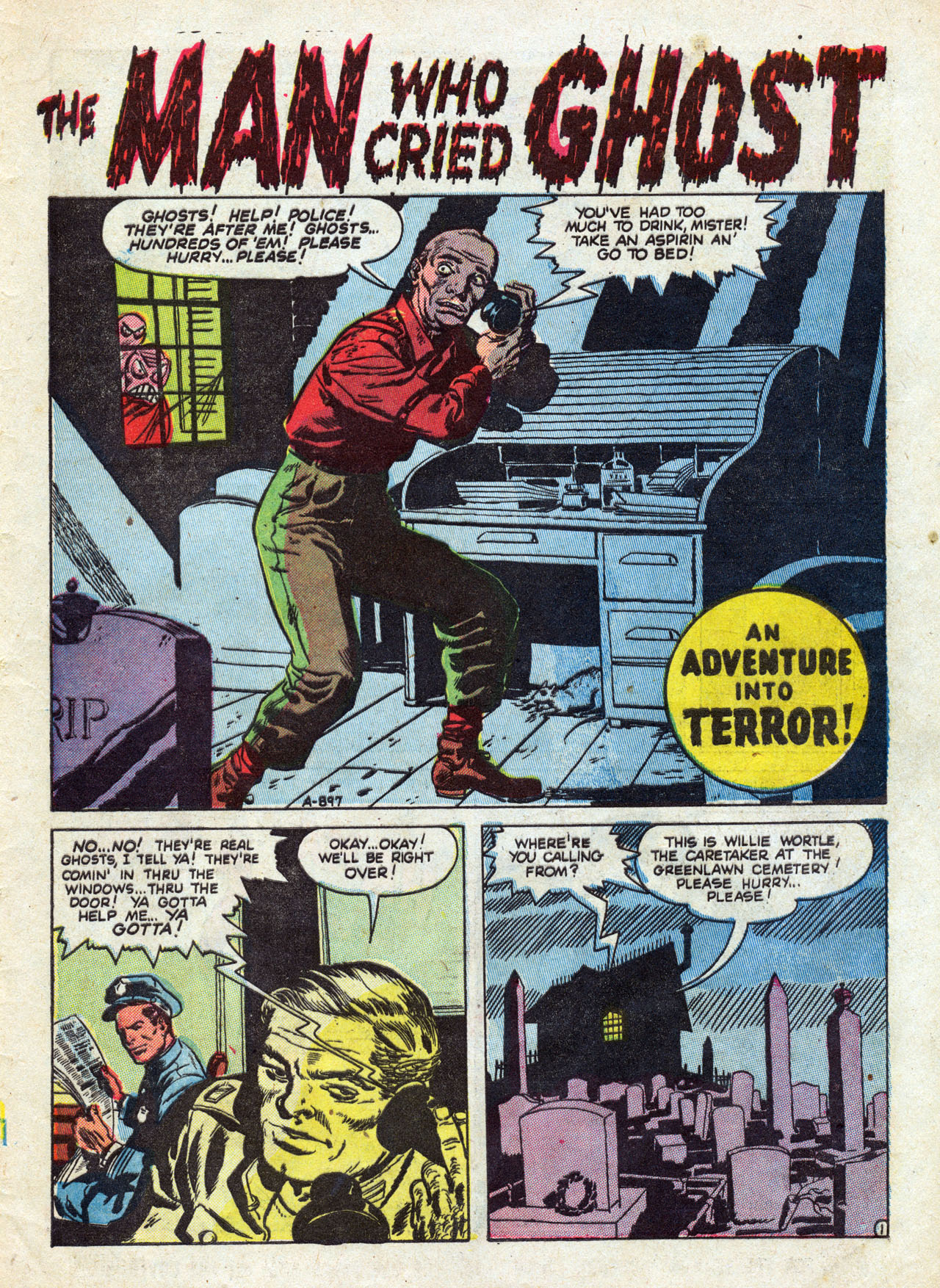 Read online Adventures into Terror comic -  Issue #12 - 29