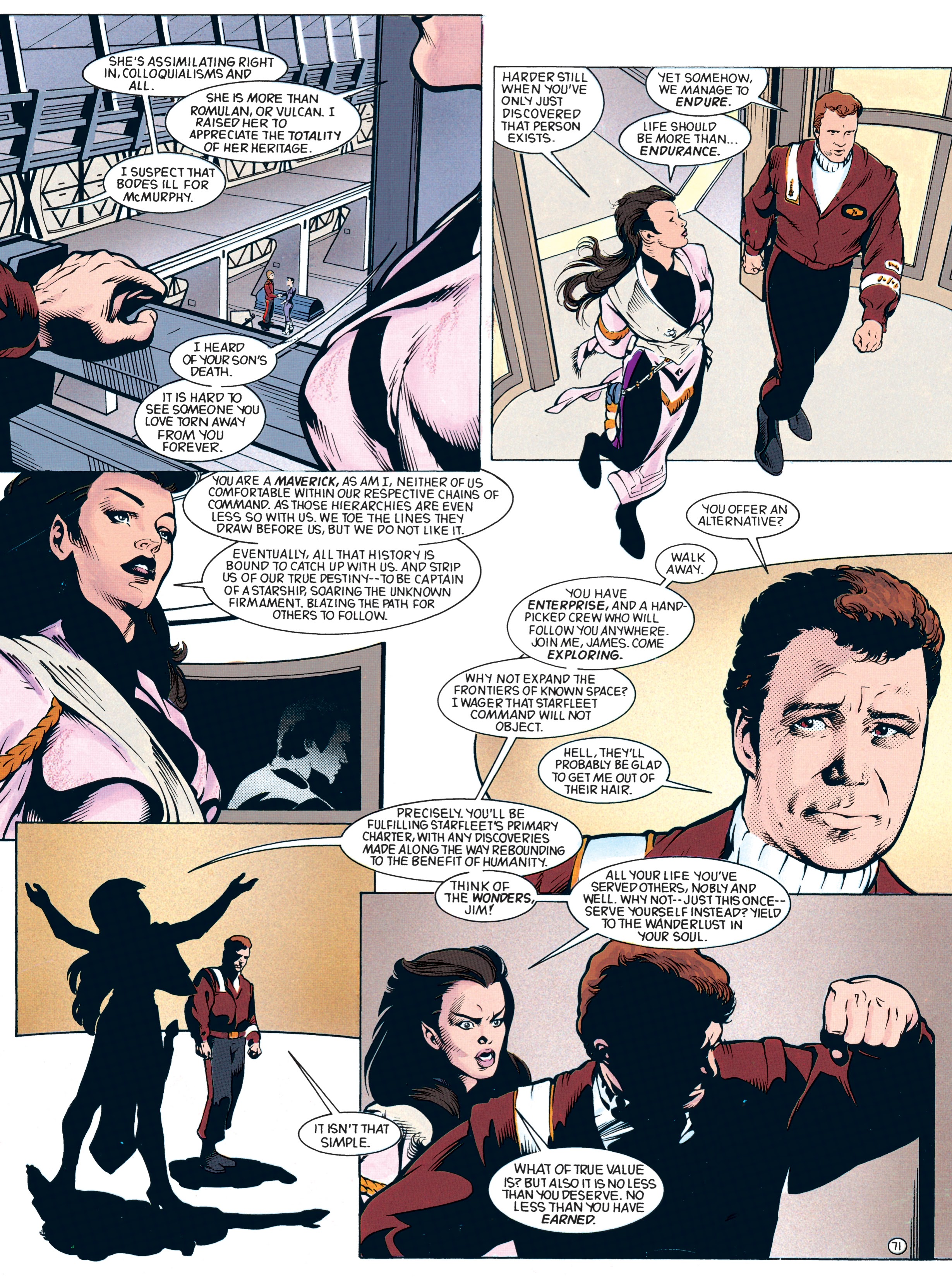 Read online Star Trek: Debt of Honor Facsimile Edition comic -  Issue # TPB - 74