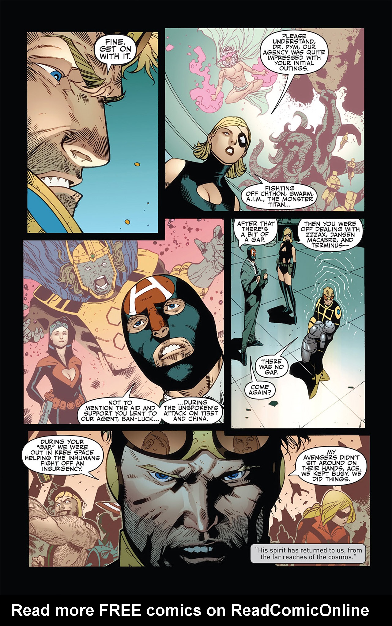 Read online The Mighty Avengers comic -  Issue #35 - 5