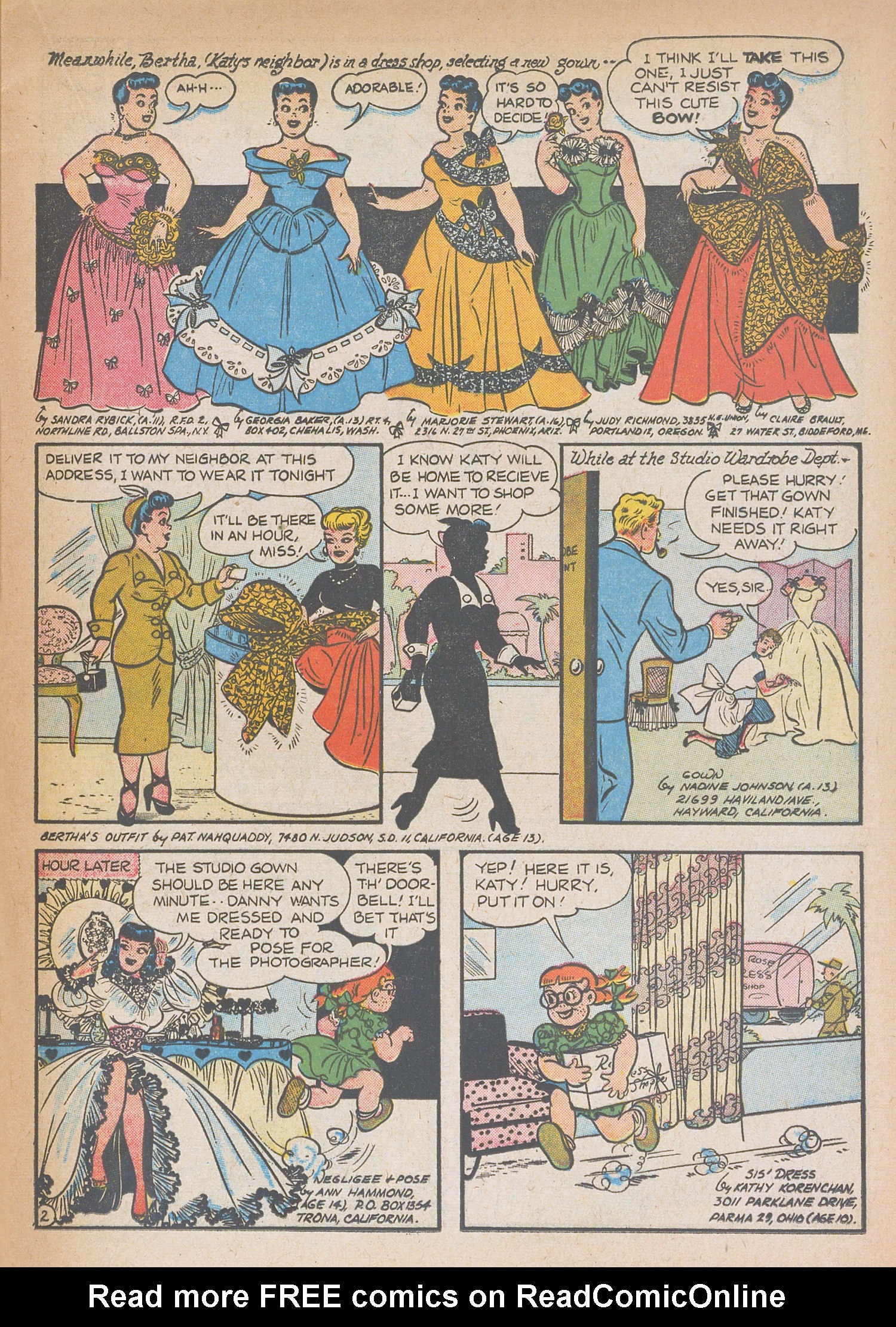 Read online Katy Keene (1949) comic -  Issue #18 - 21