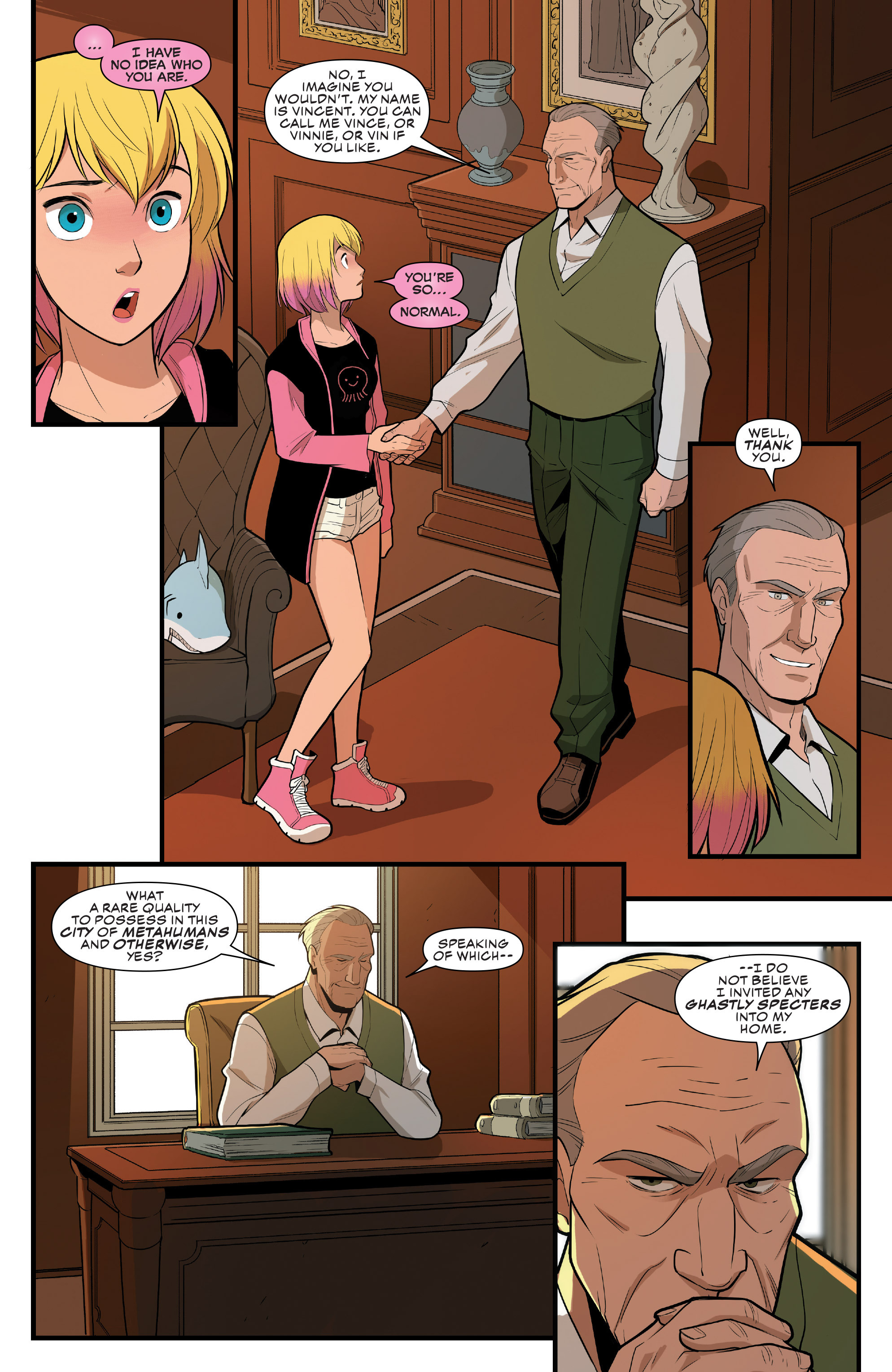 Read online The Unbelievable Gwenpool comic -  Issue #7 - 12