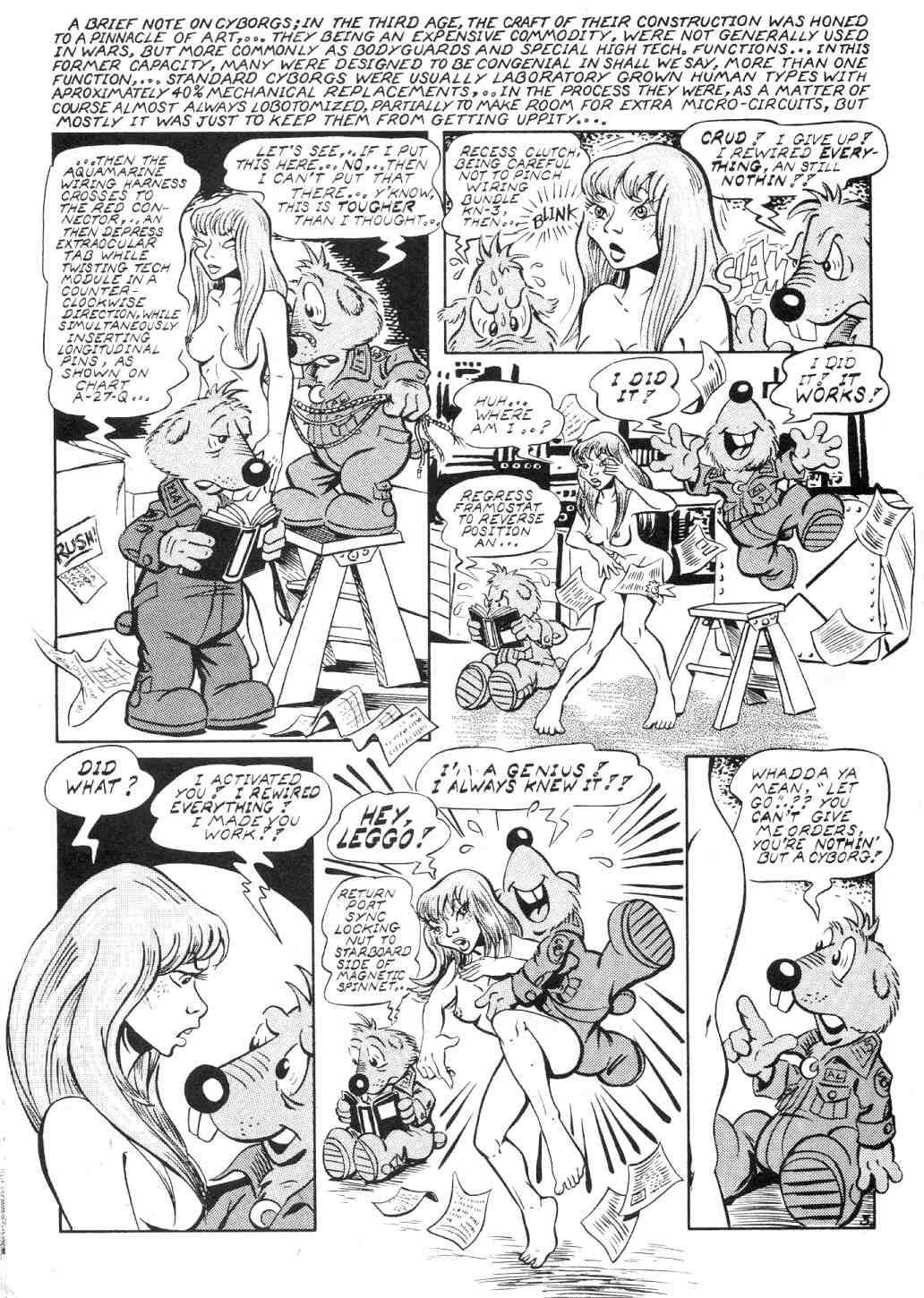 Read online Army  Surplus Komikz Featuring: Cutey Bunny comic -  Issue #2 - 28