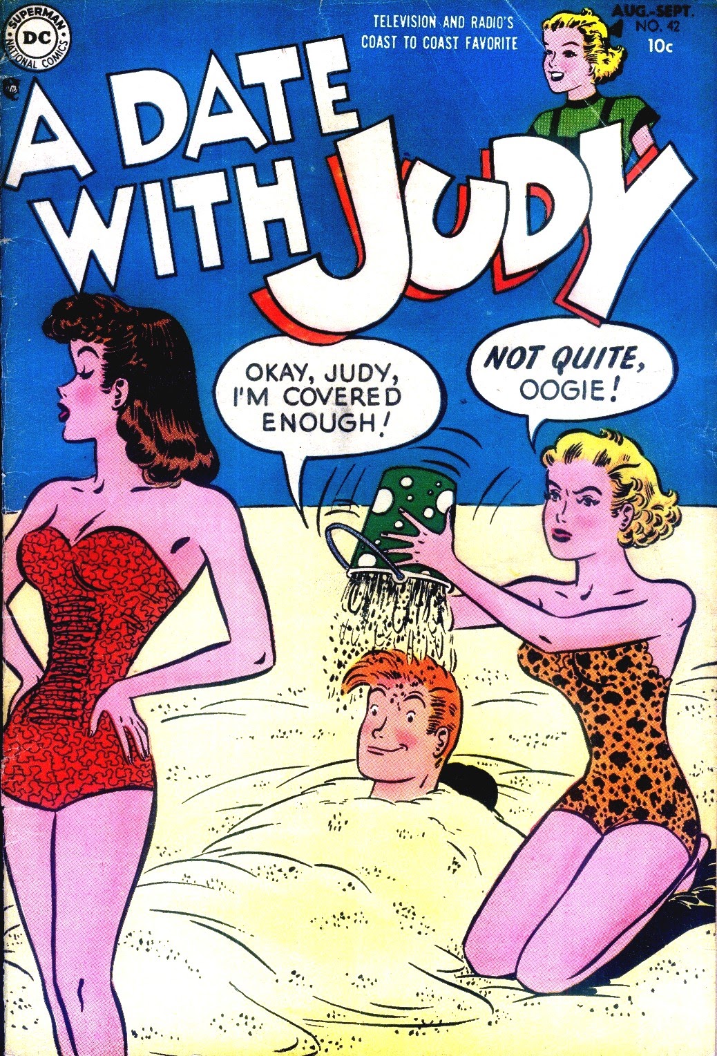 Read online A Date with Judy comic -  Issue #42 - 1